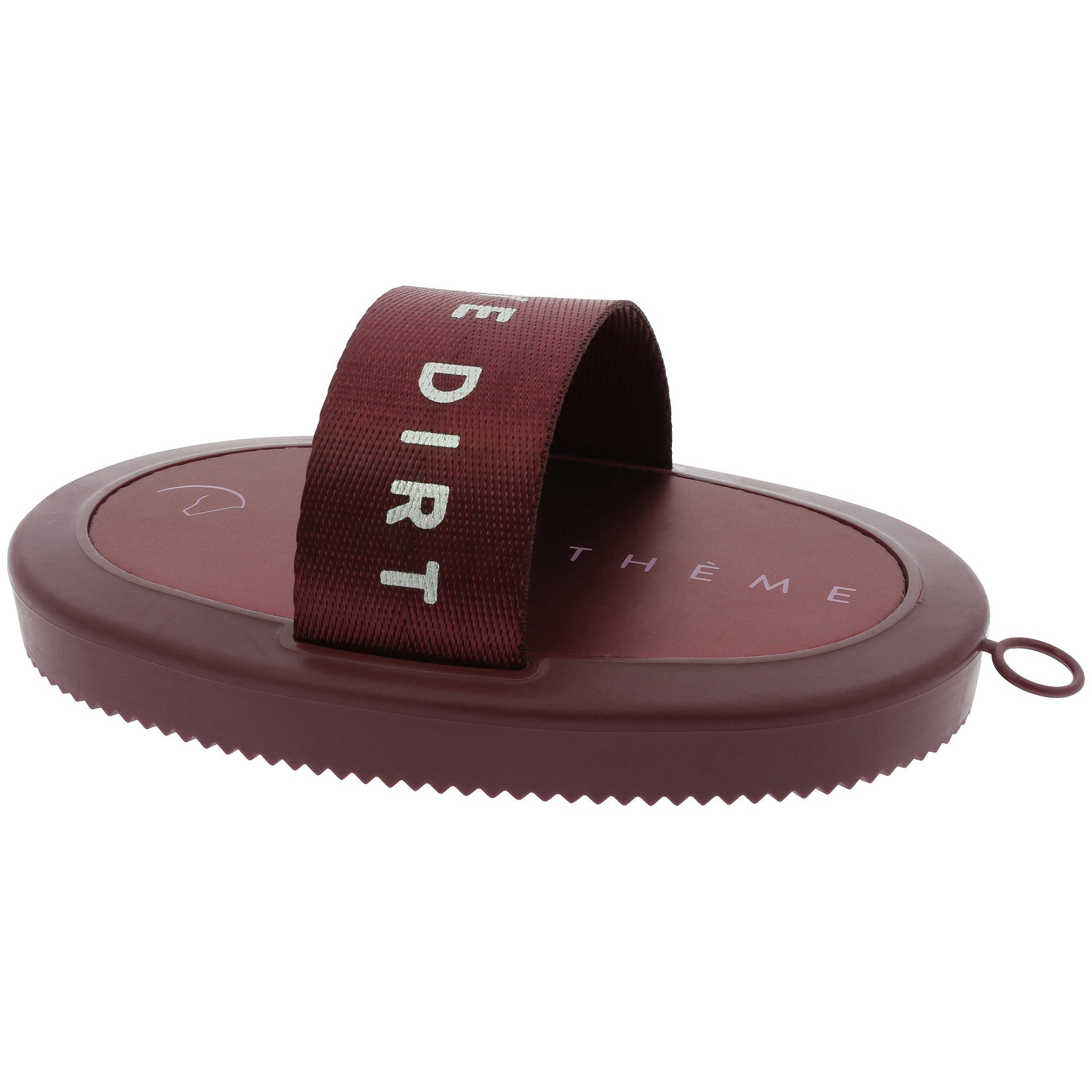 Je t'aime EQUITHÈME Fun Curry Comb Burgundy 311050333