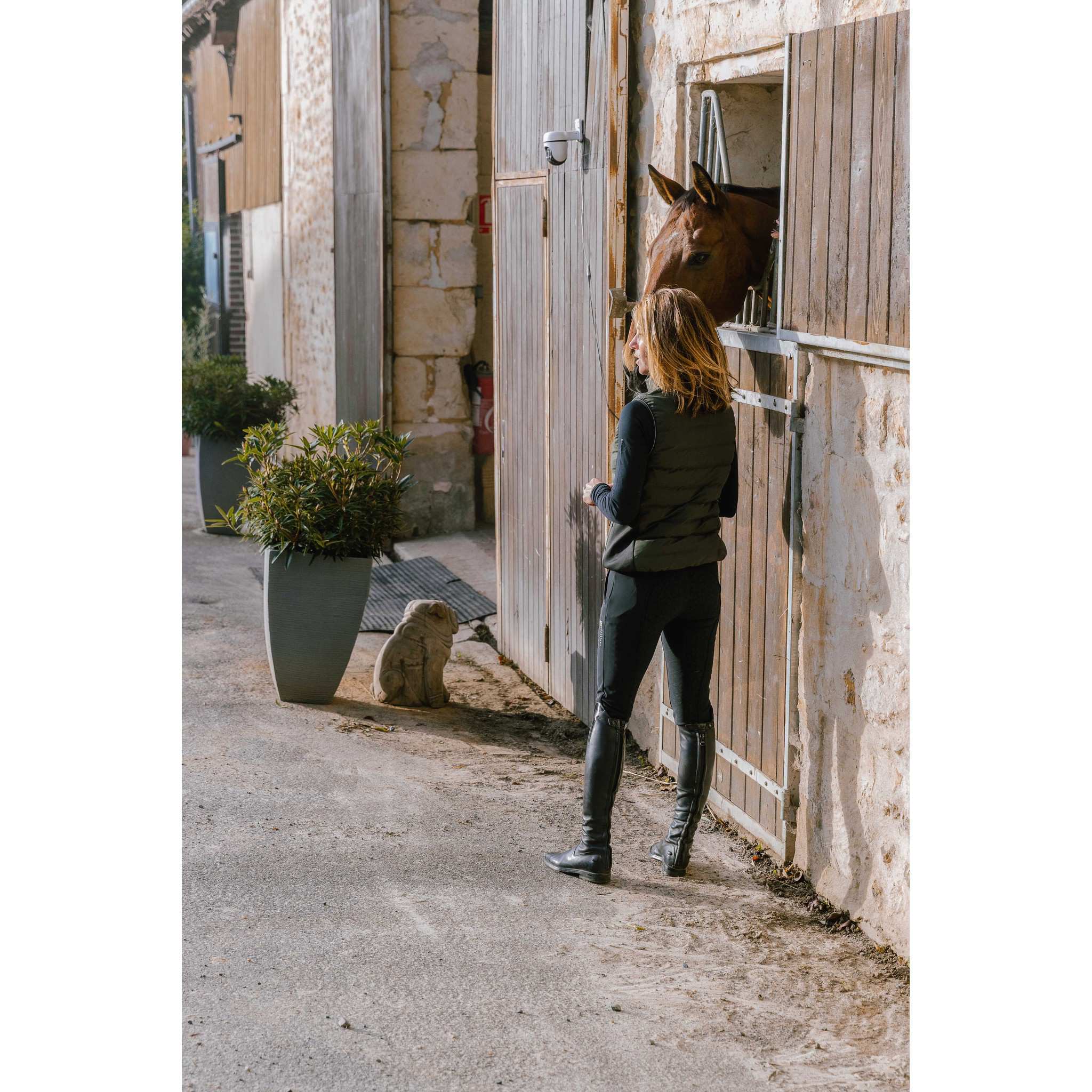 EQUITHÈME Sierra Heated Riding Breeches - Ladies Black 981100238