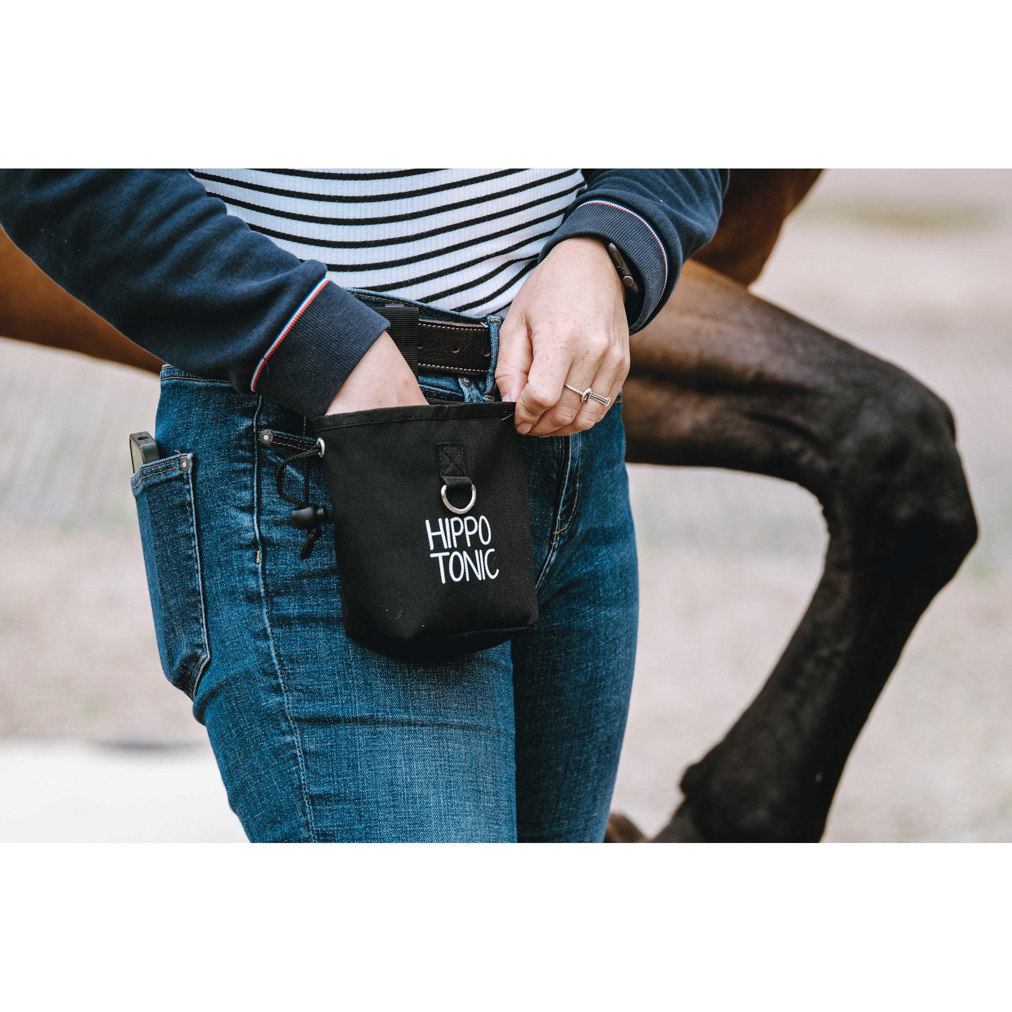 Hippo-Tonic Treat Pouch small model Black 705000002