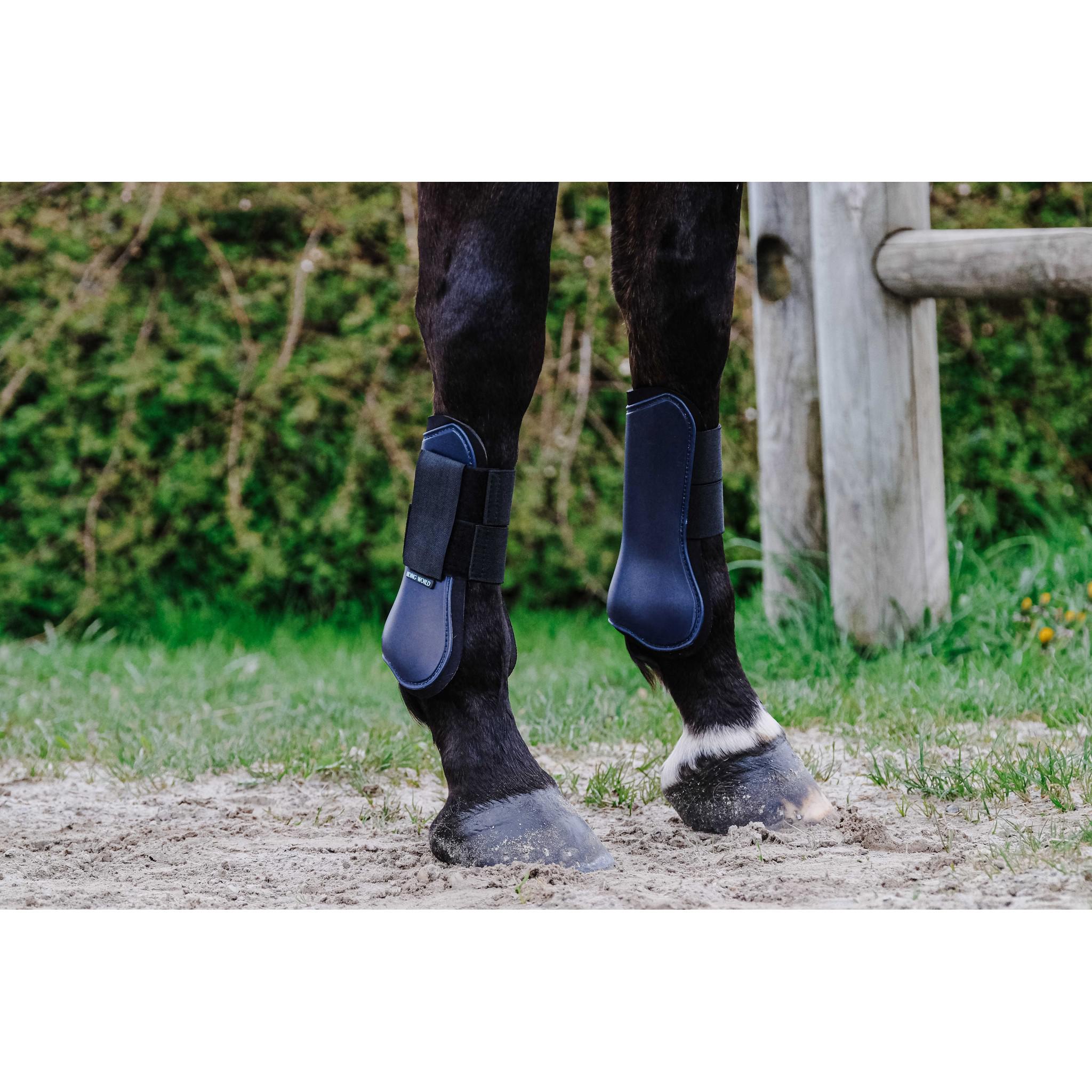 Riding World Tendon Boots Navy blue 530109007