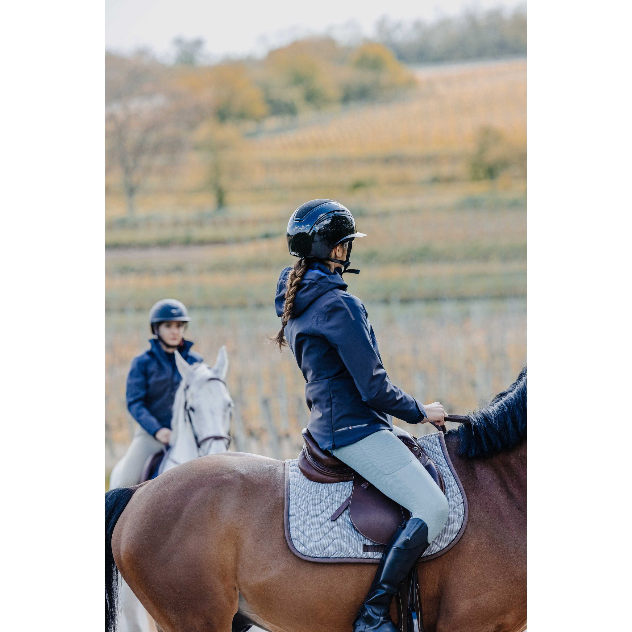 EQUITHÈME Maguy Parka - Ladies Navy blue 978722072