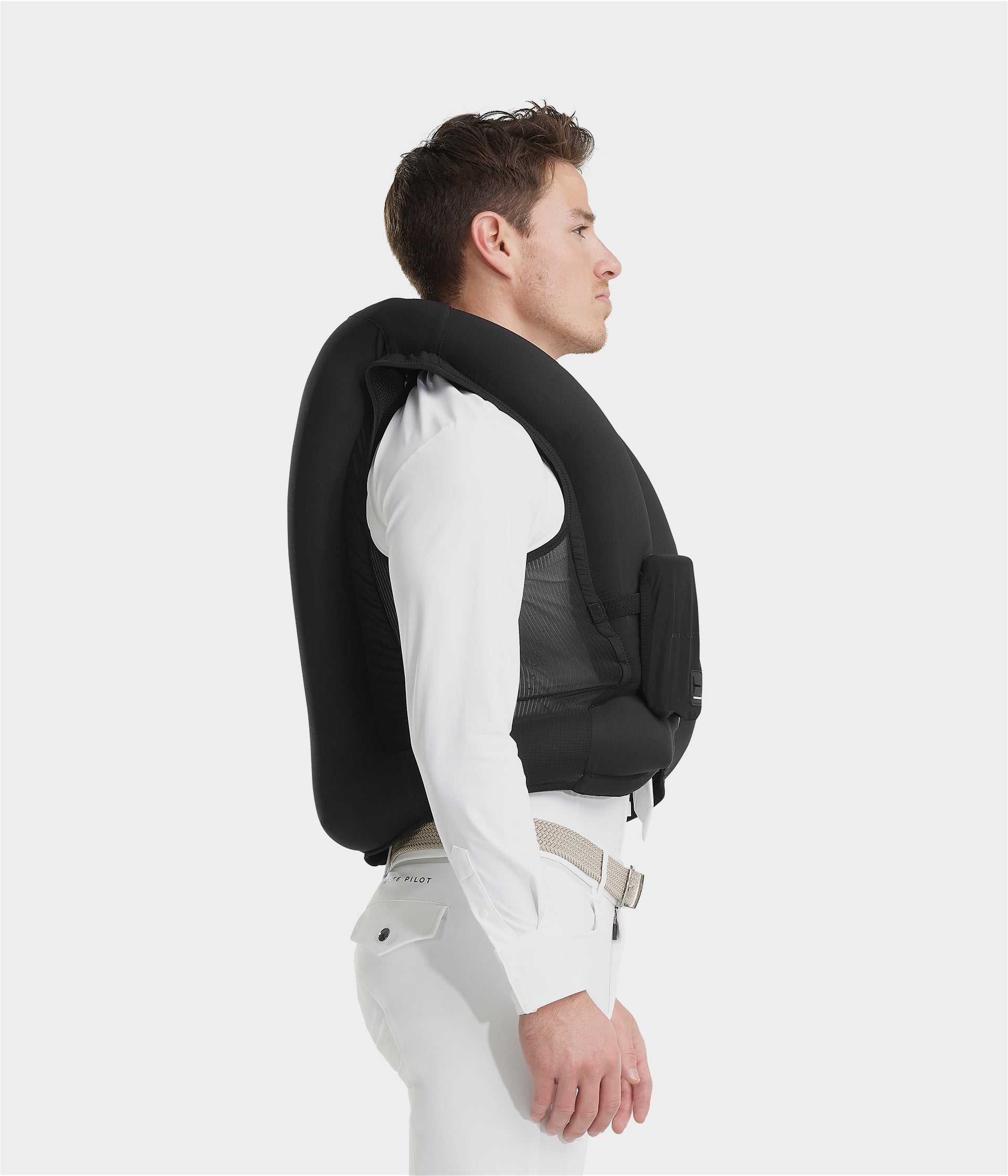 HORSE PILOT Equestrian safety airbag vest Twist'Air 2.0 - Dark Night