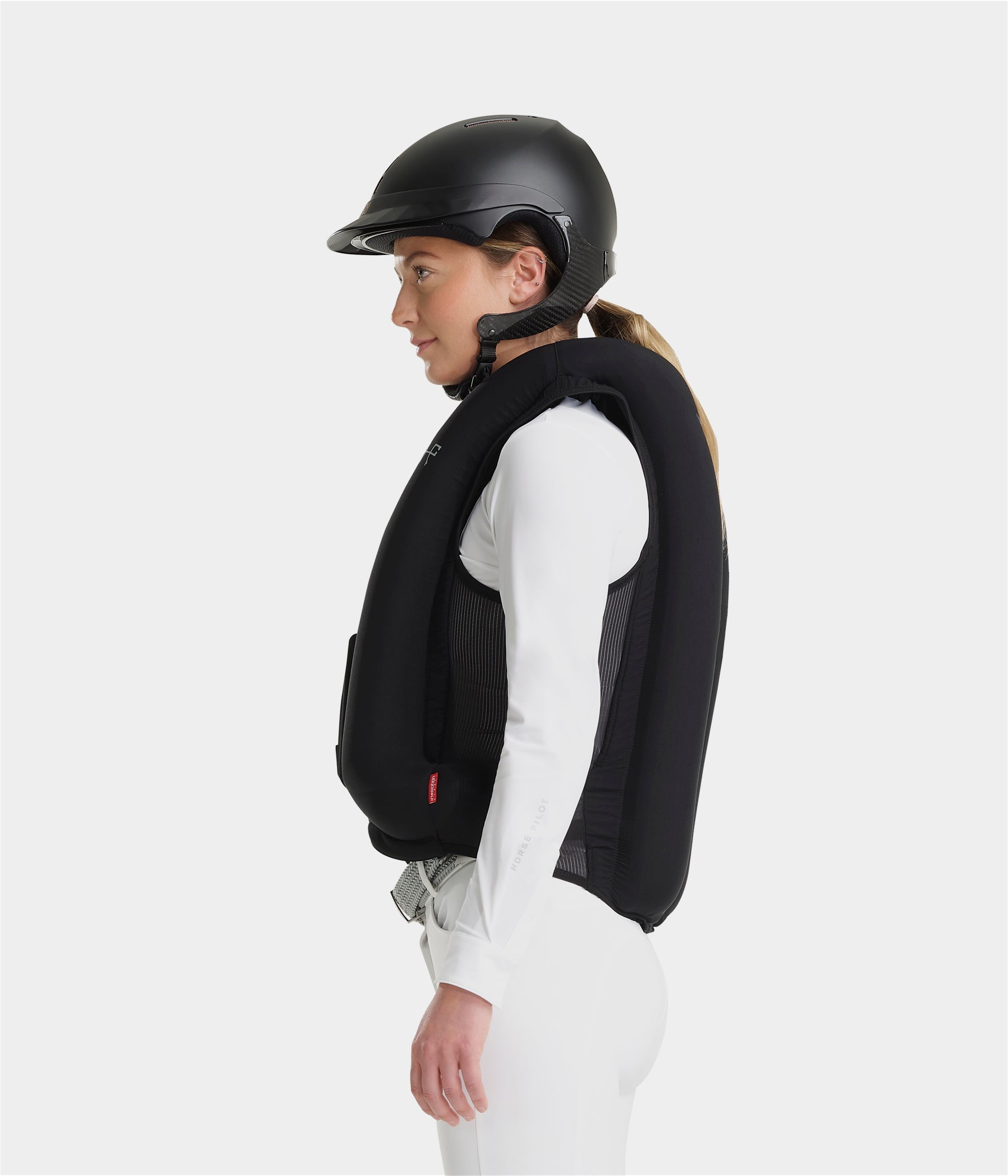 HORSE PILOT Equestrian safety airbag vest Twist'Air 2.0 - Black
