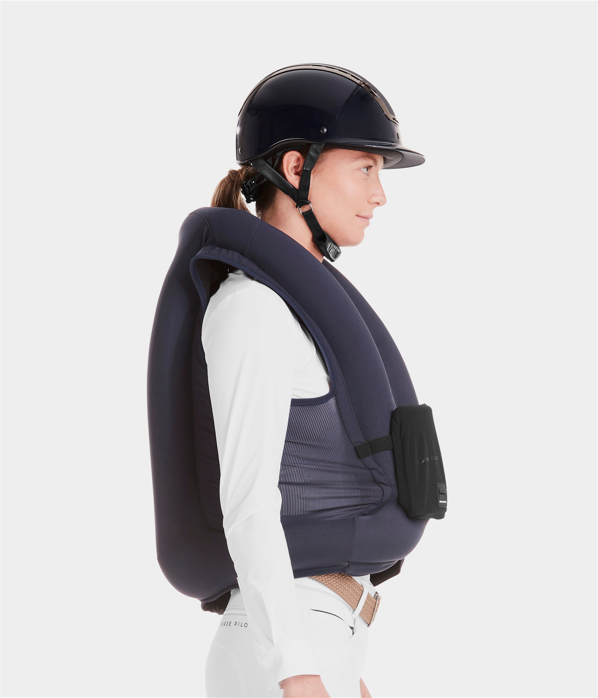 HORSE PILOT Equestrian safety airbag vest Twist'Air 2.0 - Black
