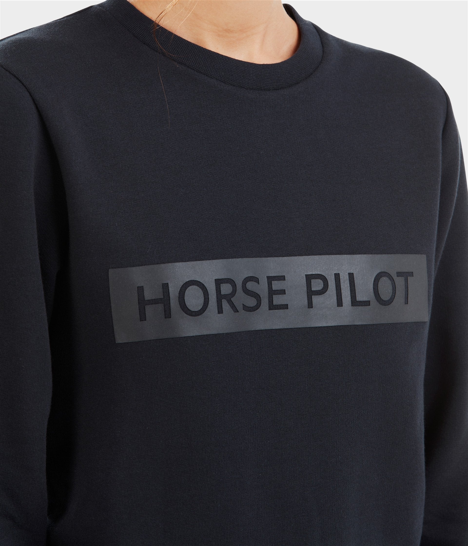 HORSE PILOT Team Sweatshirt Women - Blue Graphite