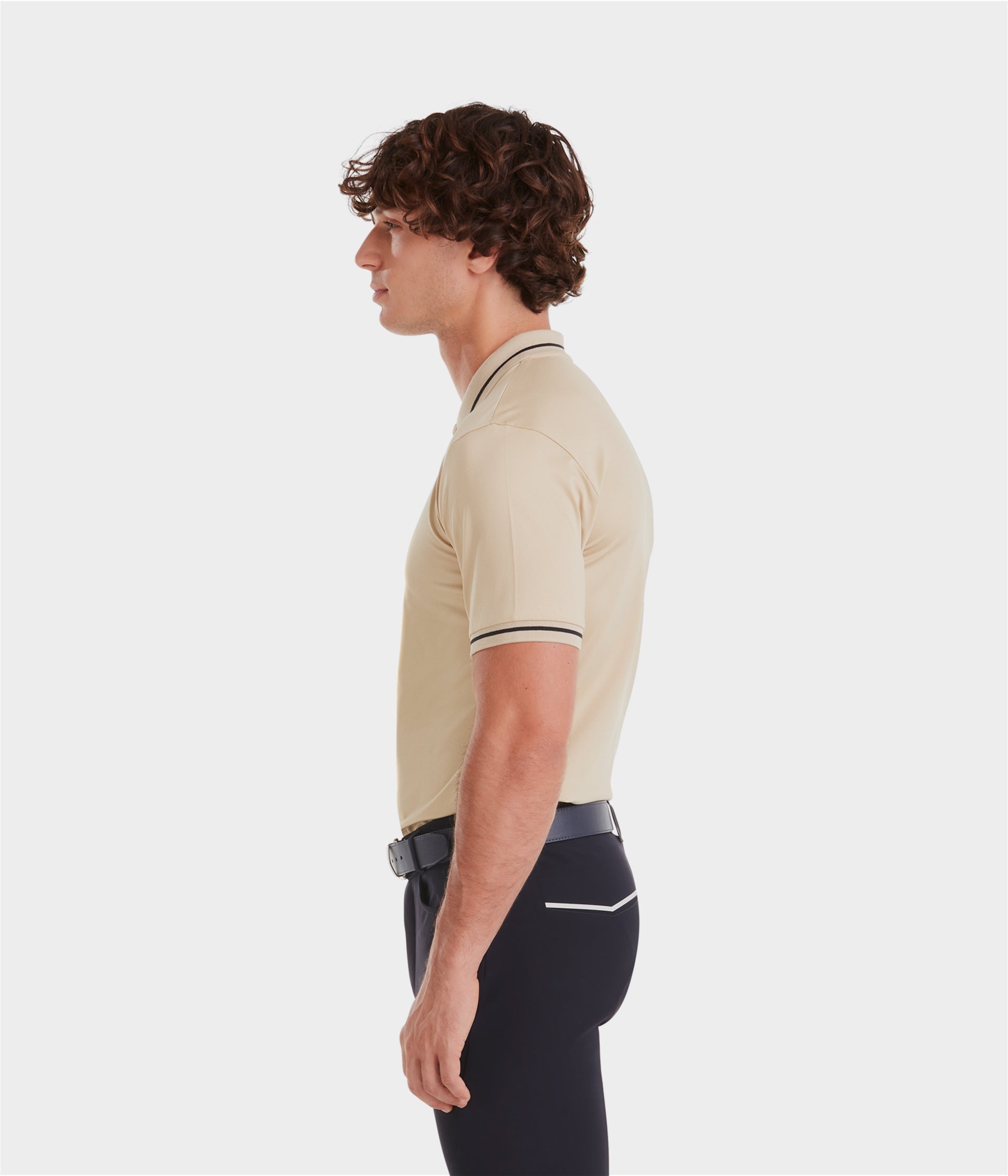 HORSE PILOT Atlas Polo Men - Latte