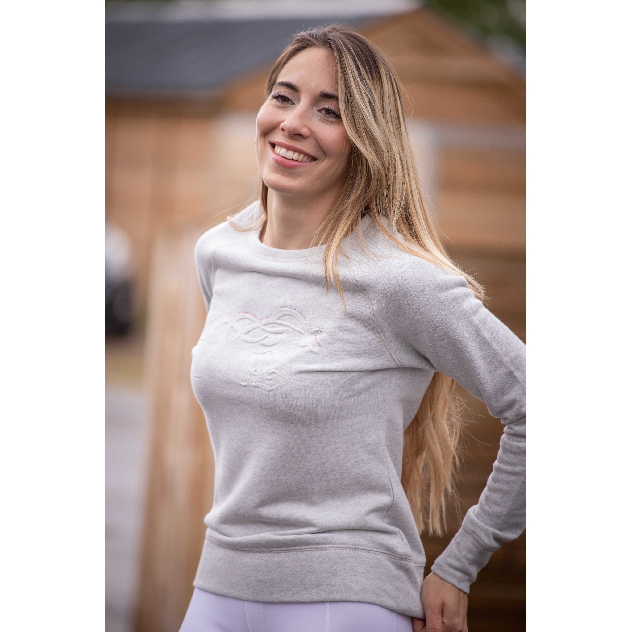 Penelope Ully Sweatshirt - Women's Grey - 963349211_ambi_1