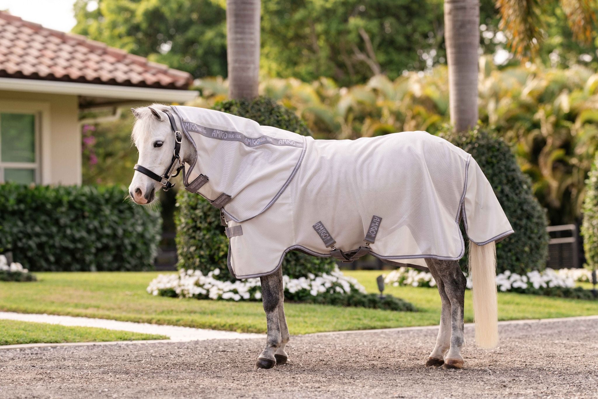 Horseware Amigo® Bug Rug+ Pony Fly Sheet Silver