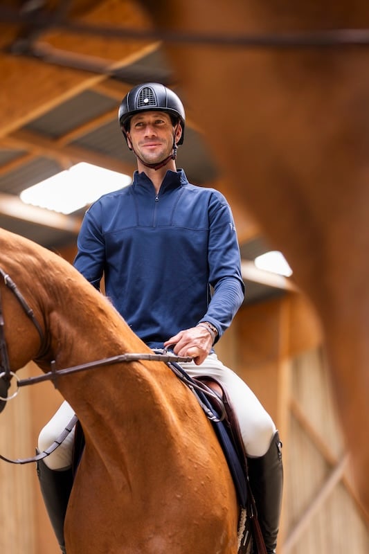 HORSE PILOT Winter Shirt Men - Navy