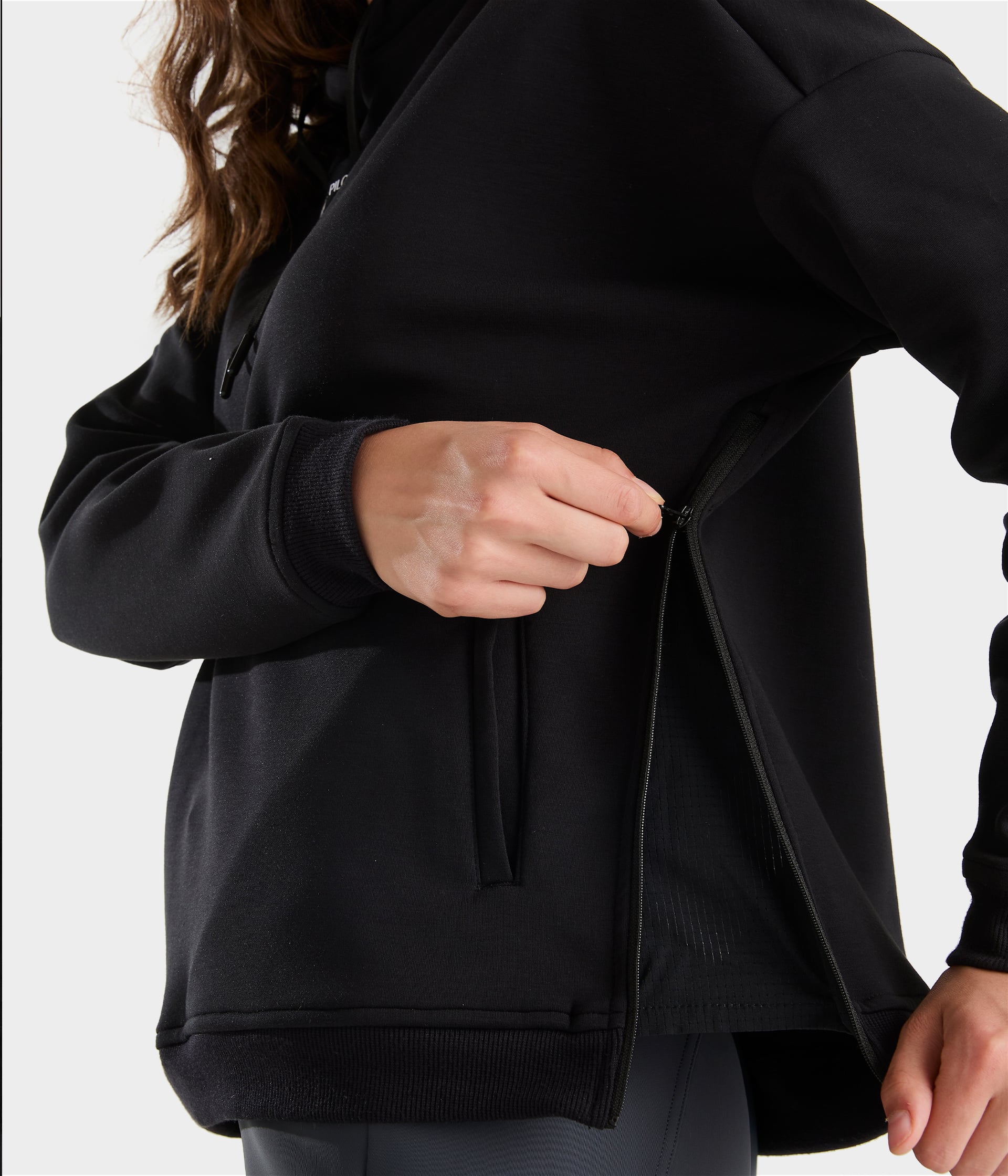 HORSE PILOT Team Hoodie Women - Rose Coral