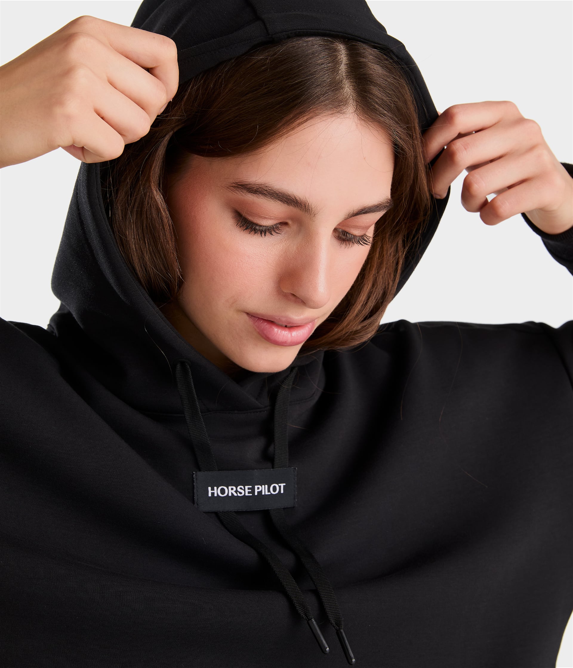 HORSE PILOT Team Hoodie Women - Black