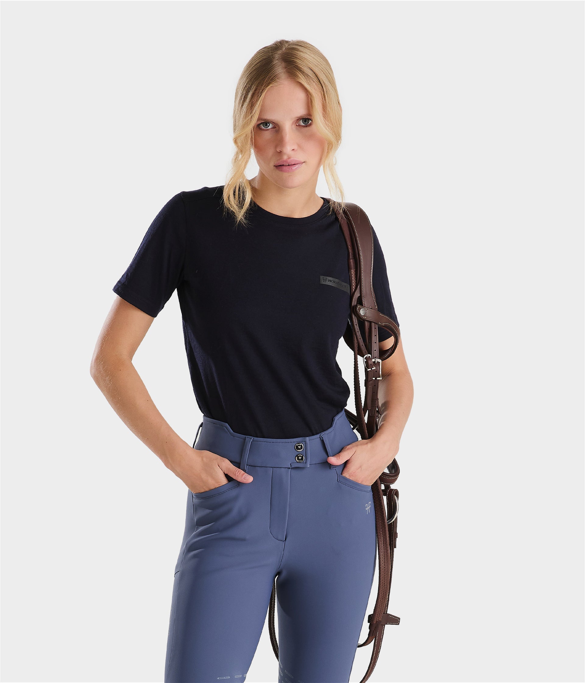 Horse Pilot Merinos Shirt Women - Dark Night