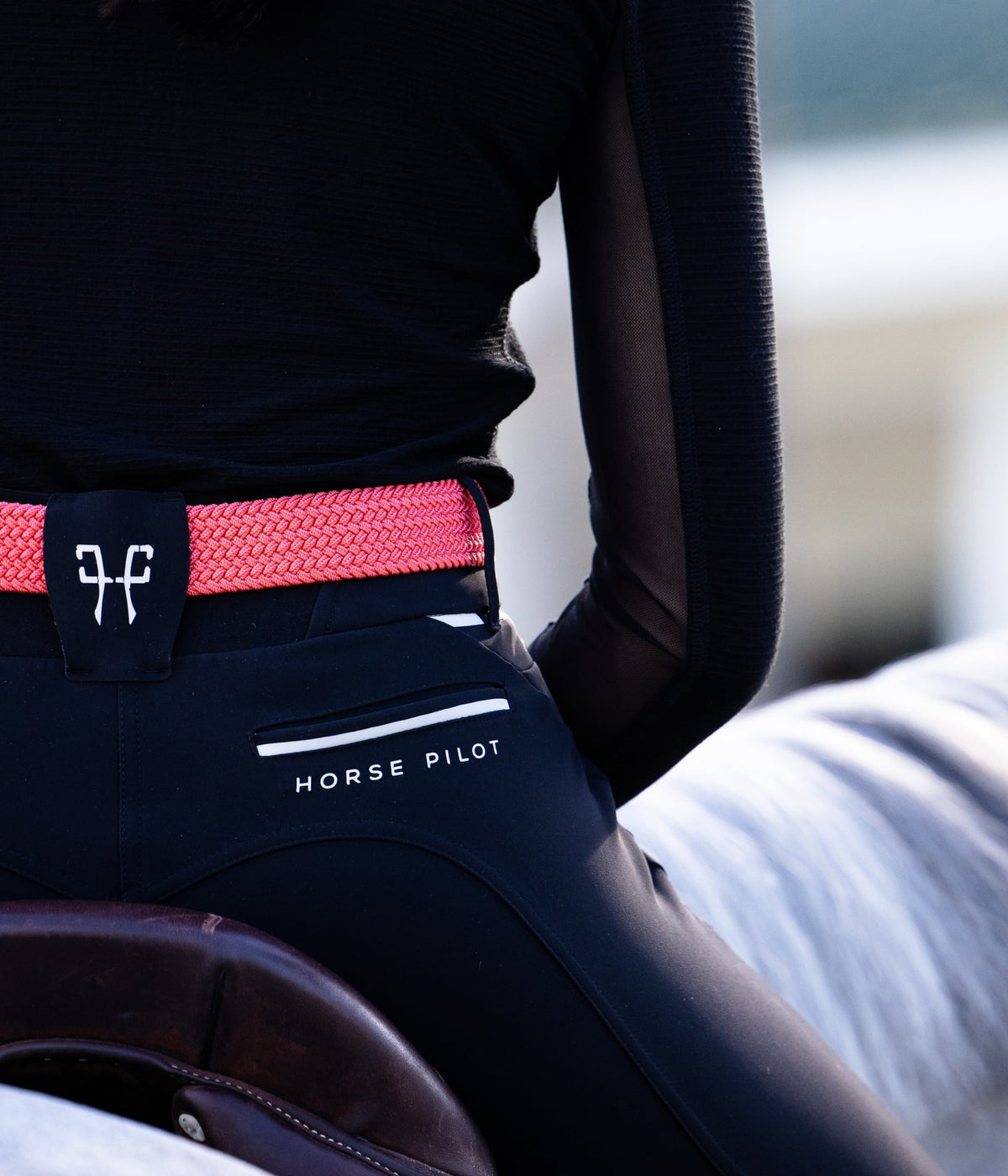 Horse Pilot Exchange Belt - Rose Coral