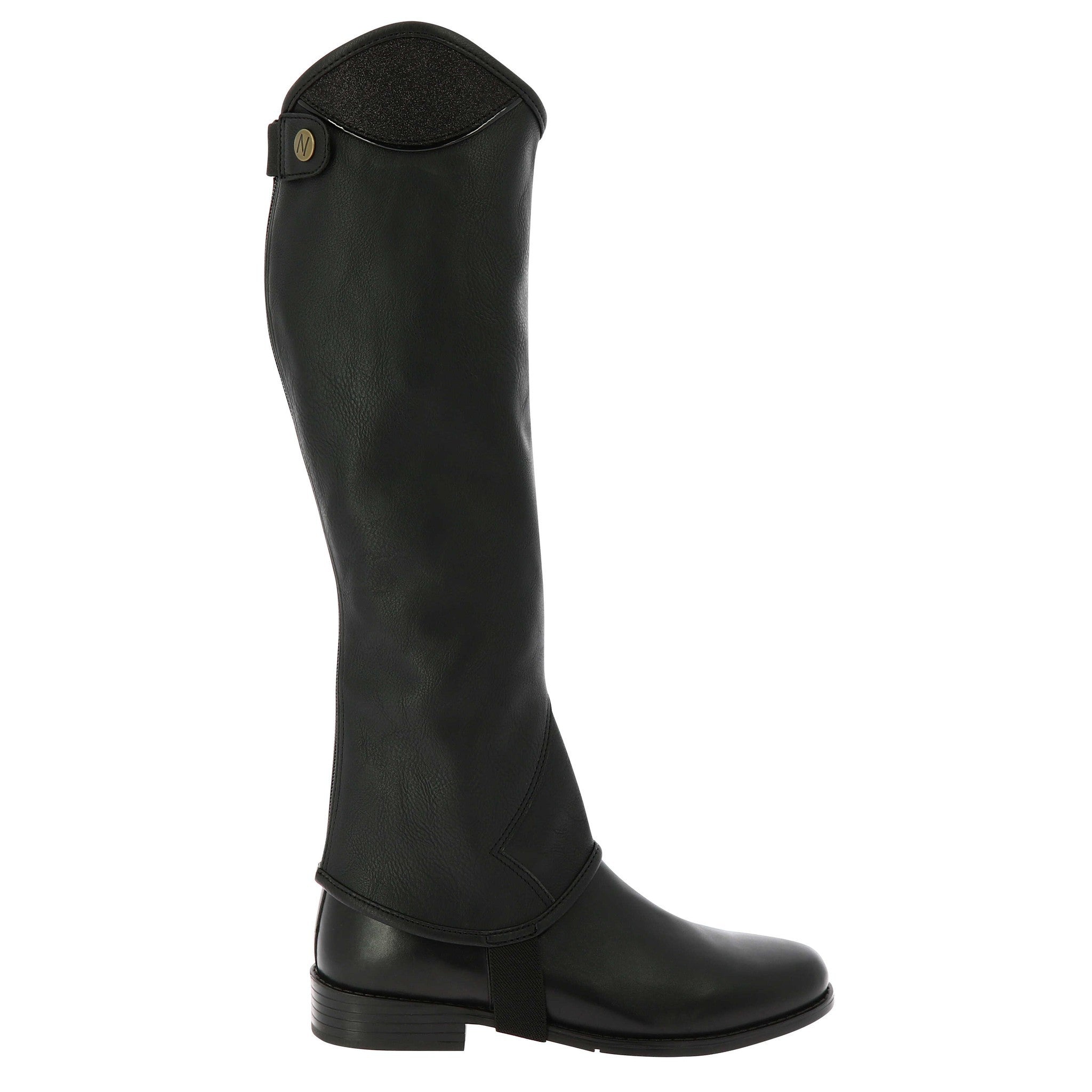 Norton Glitter half chaps - Adult Black 913109202