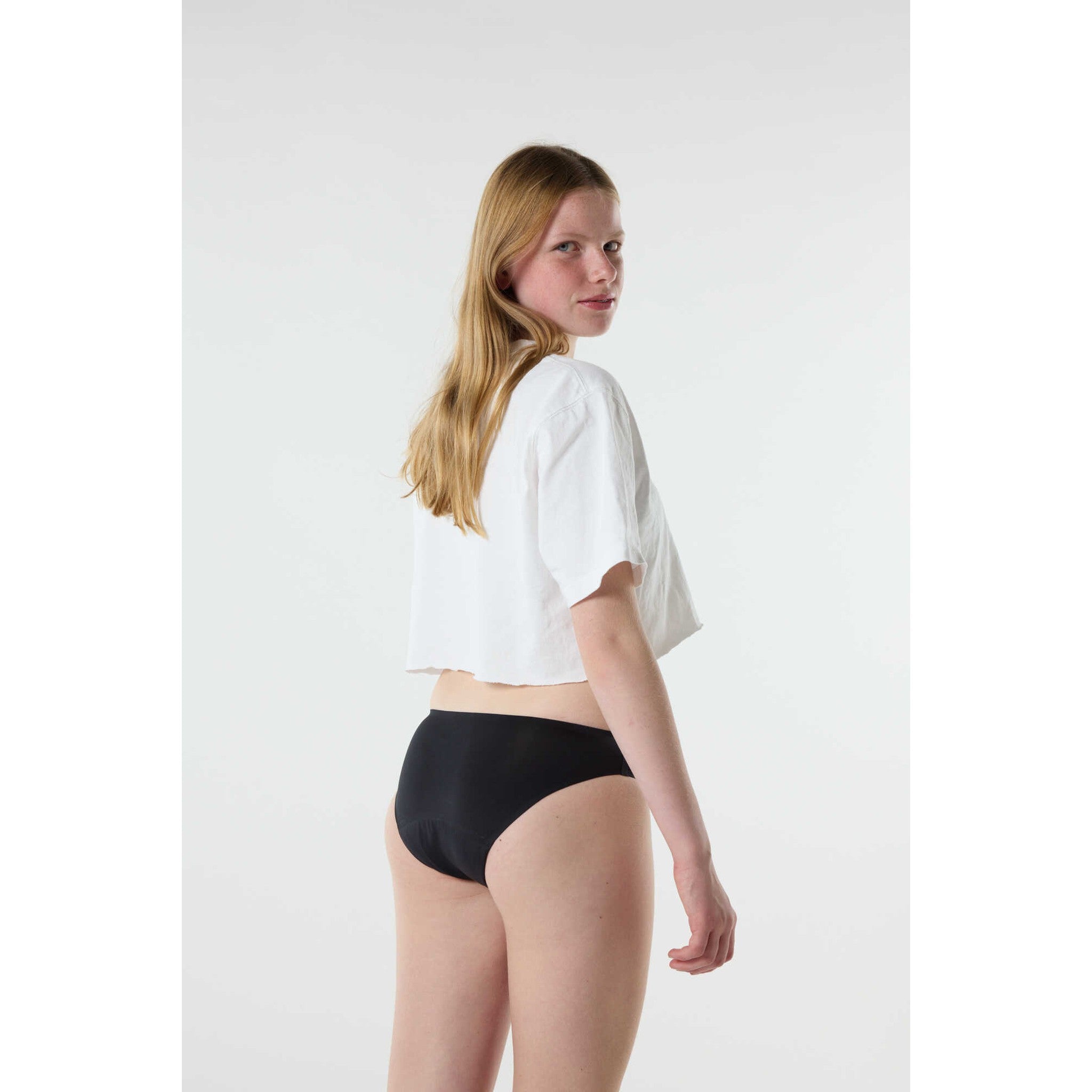 SMOON Artemis Heavy Flow Menstrual Panty - Kids Black - 983200022_ambi_3