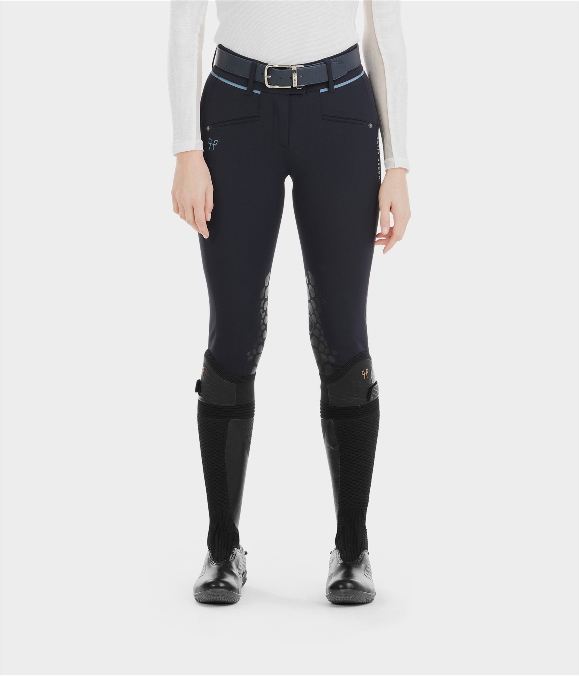 Horse Pilot X-Balance Breeches Women - Dark Night