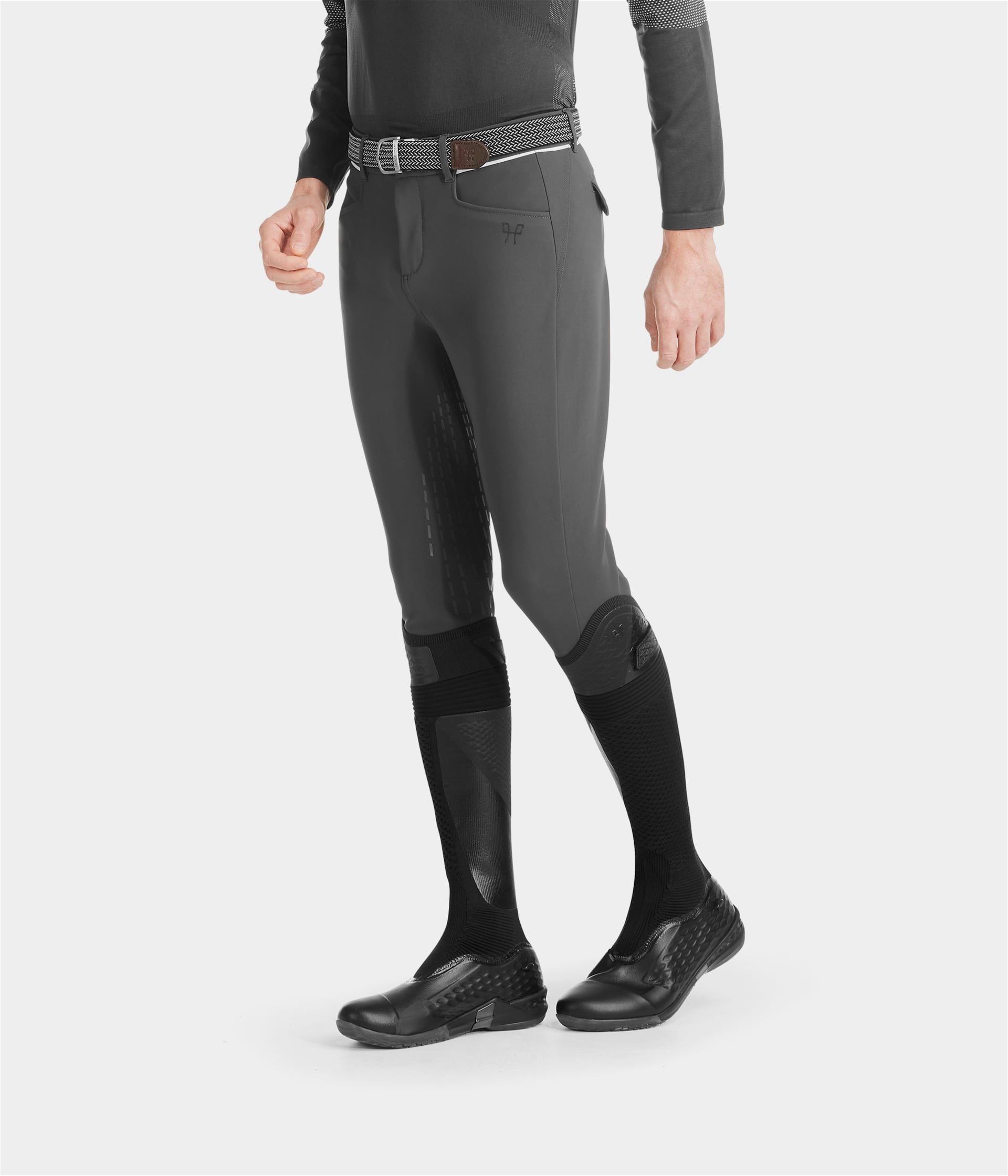 HORSE PILOT X-Grip Pants Men - Grey