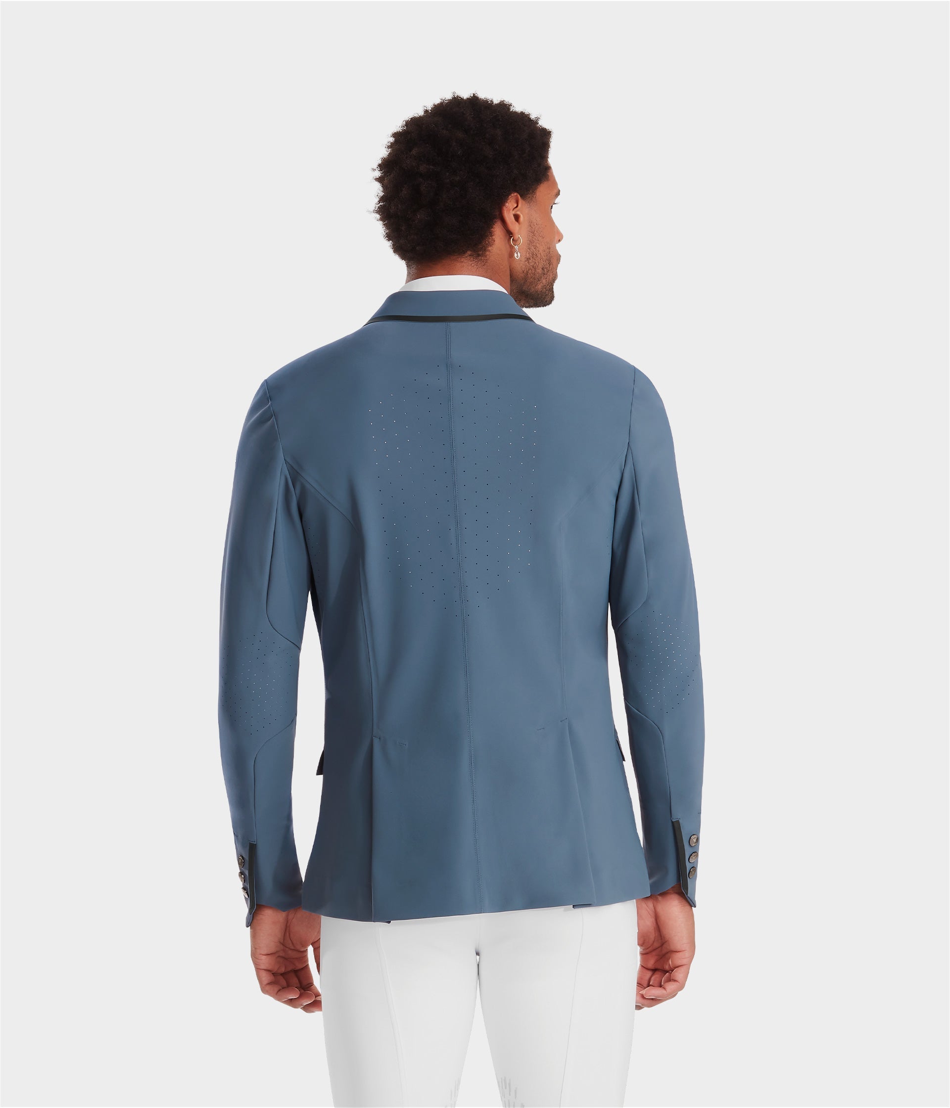 HORSE PILOT Aeromade Jacket Men - Dark Night (logo silver)