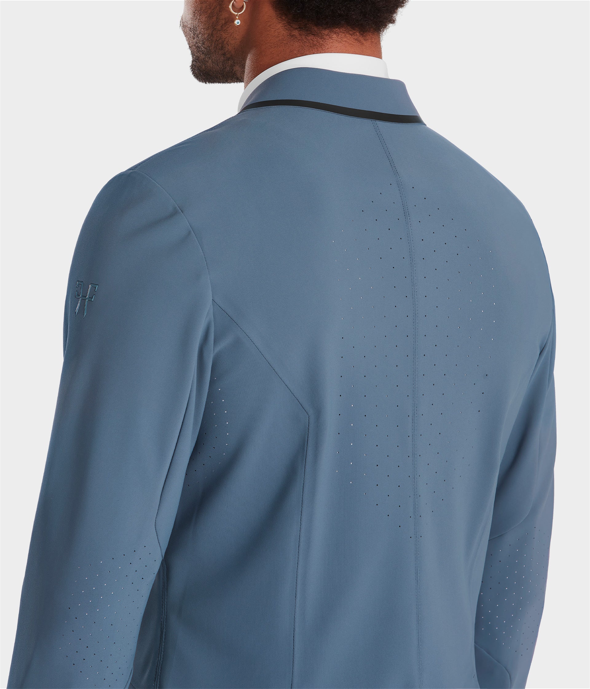 HORSE PILOT Aeromade Jacket Men - Dark Night (logo silver)