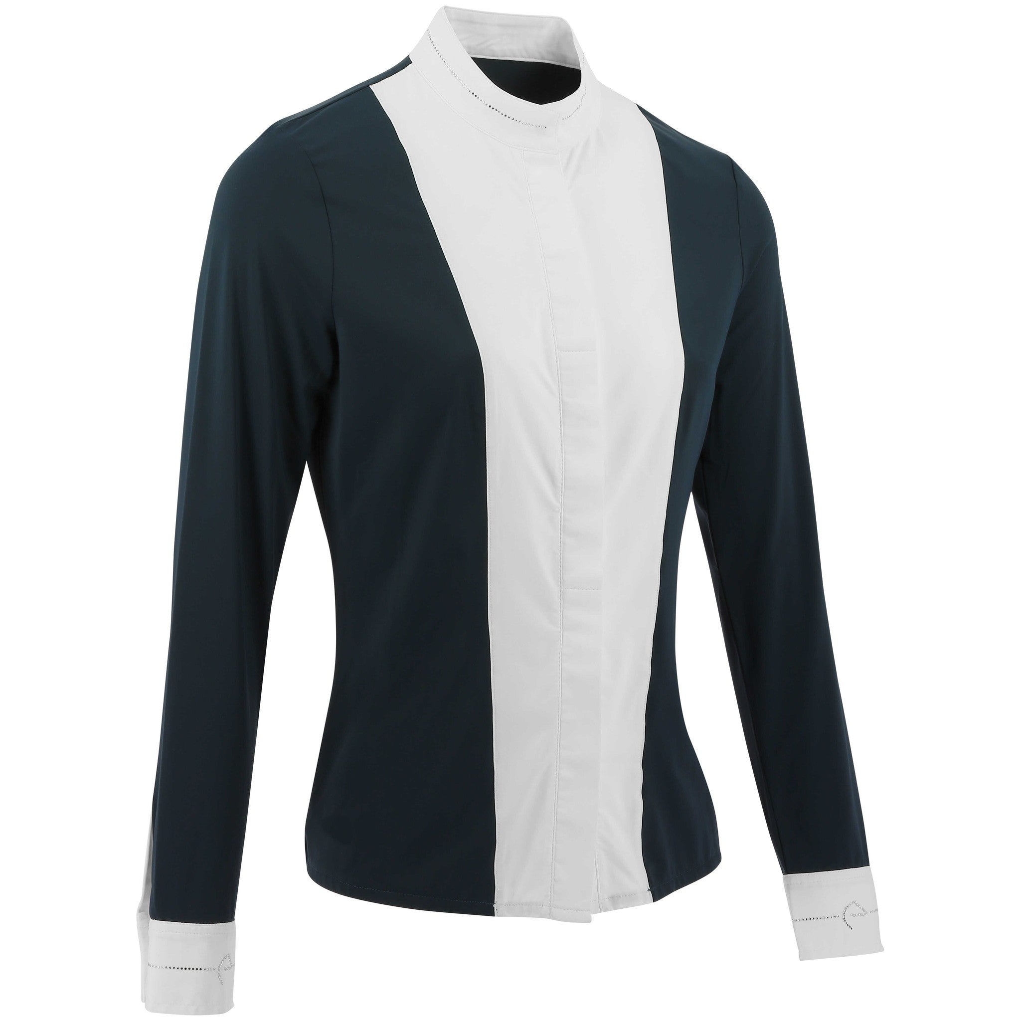 EQUITHÈME Julia Show Shirt - Ladies Navy blue 962099072