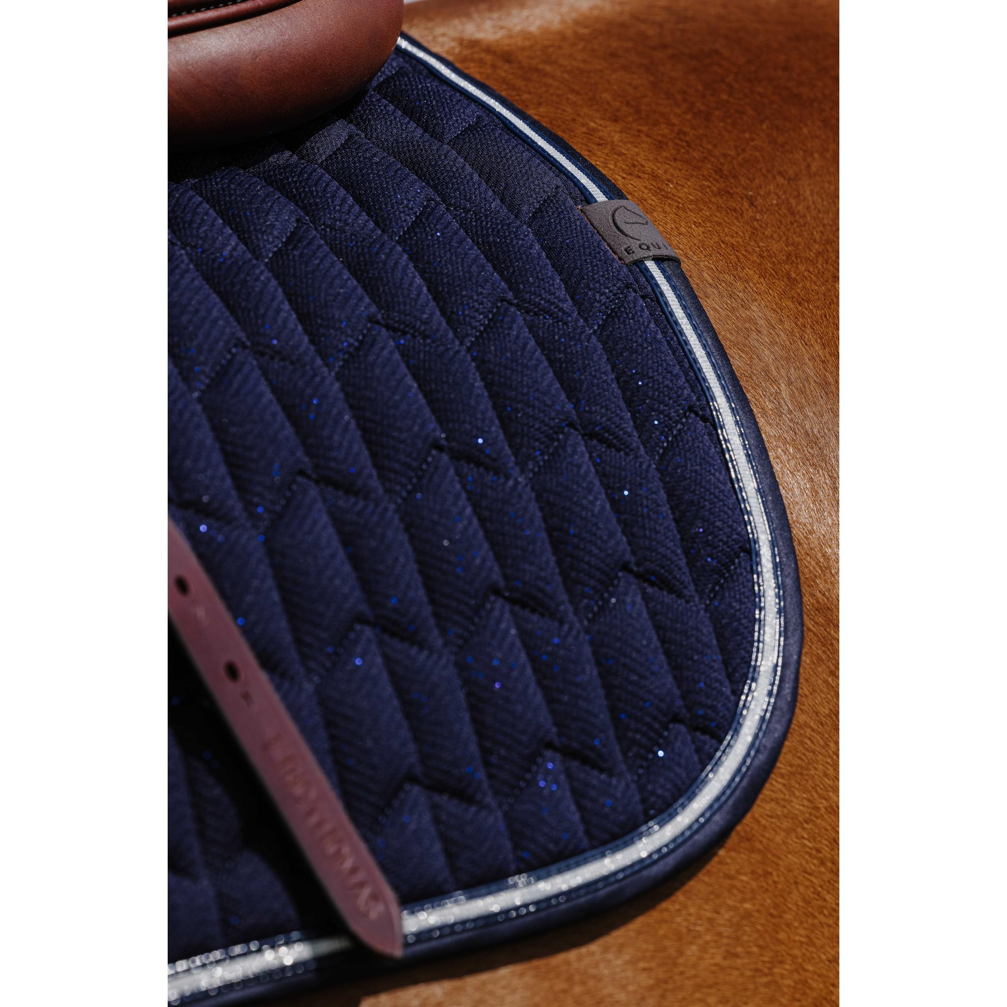 EQUITHÈME Éclat Saddle Pad - All purpose Navy blue 204008007