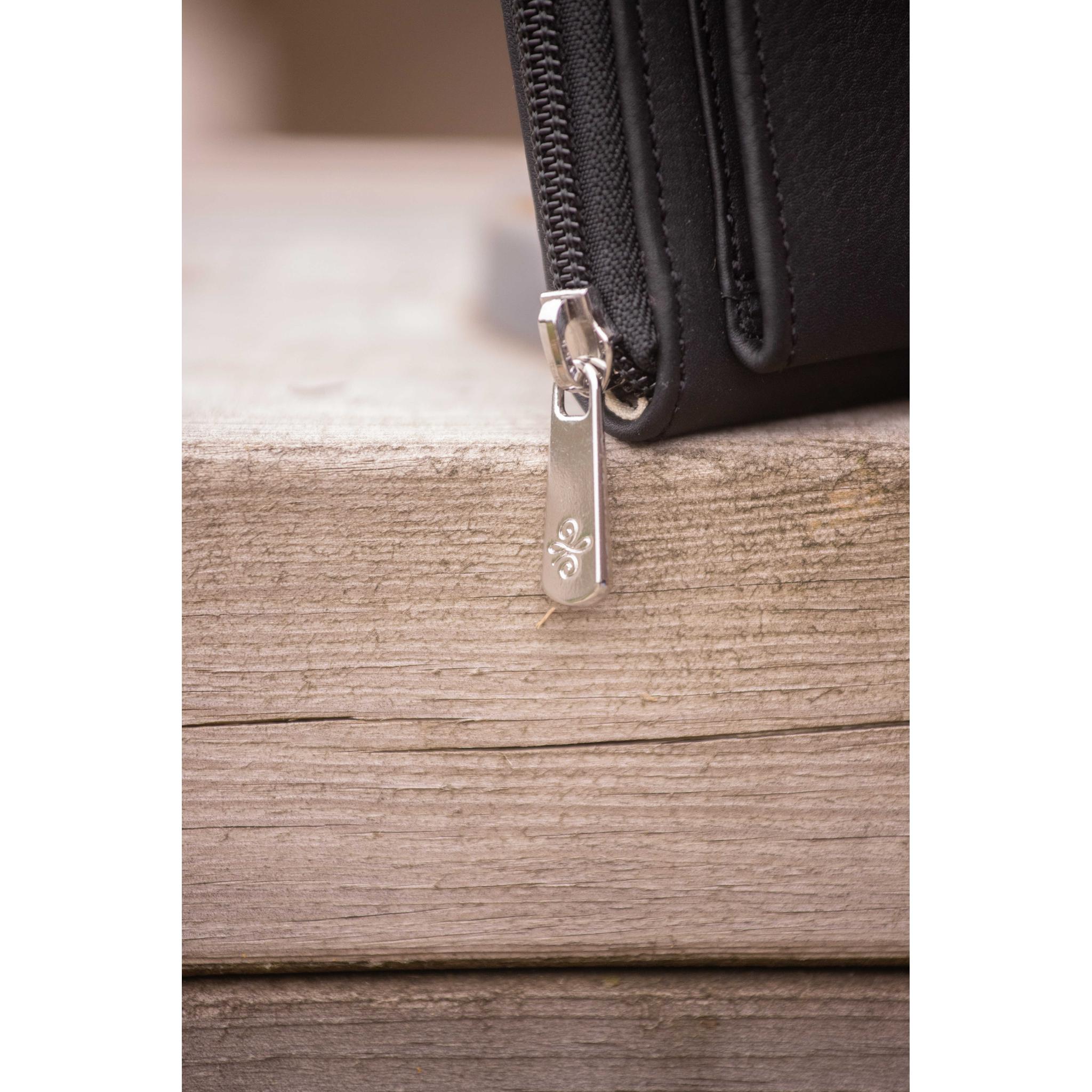 Penelope Clémence Leather Wallet Black - 936024002_ambi_8