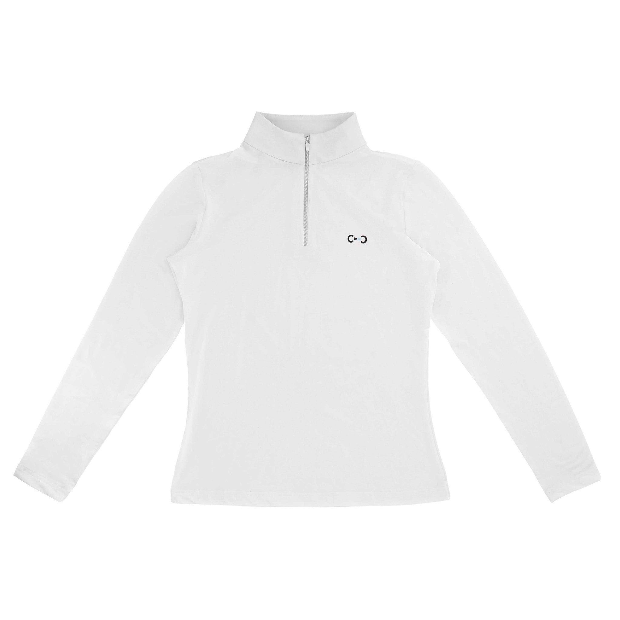 Riding World Reine Show Polo Shirt - Ladies White 962125012