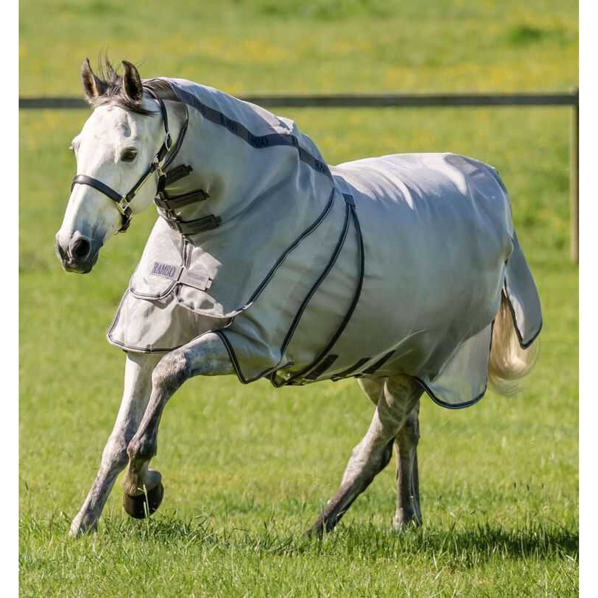 Horseware Rambo Optimo Protector Plus Rug Silver - 420063060_ambi_2