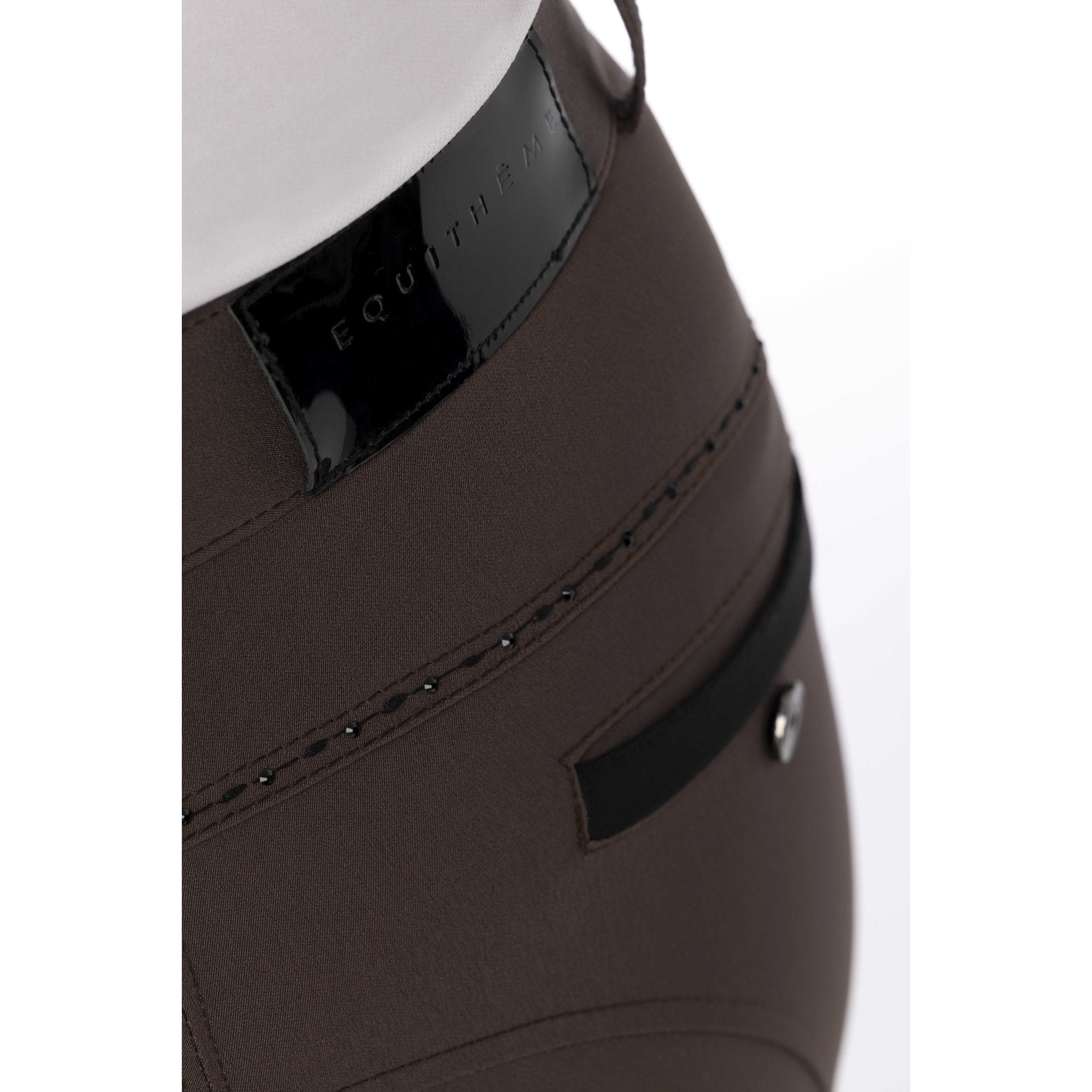 EQUITHÈME Safir Breeches - Ladies - Brown/black - 979357436_ambi_5