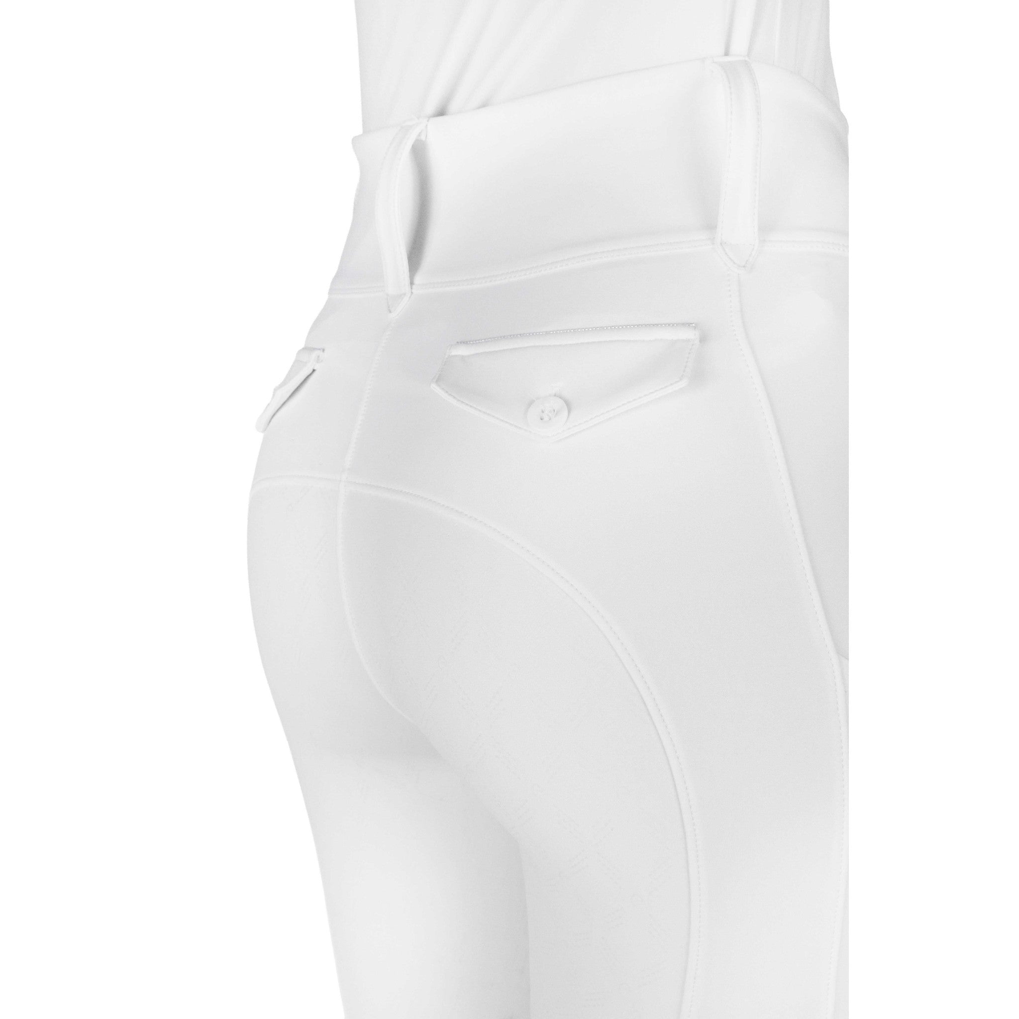 EQUITHÈME Alizé Full-Seat Leggings - Ladies White 979167136
