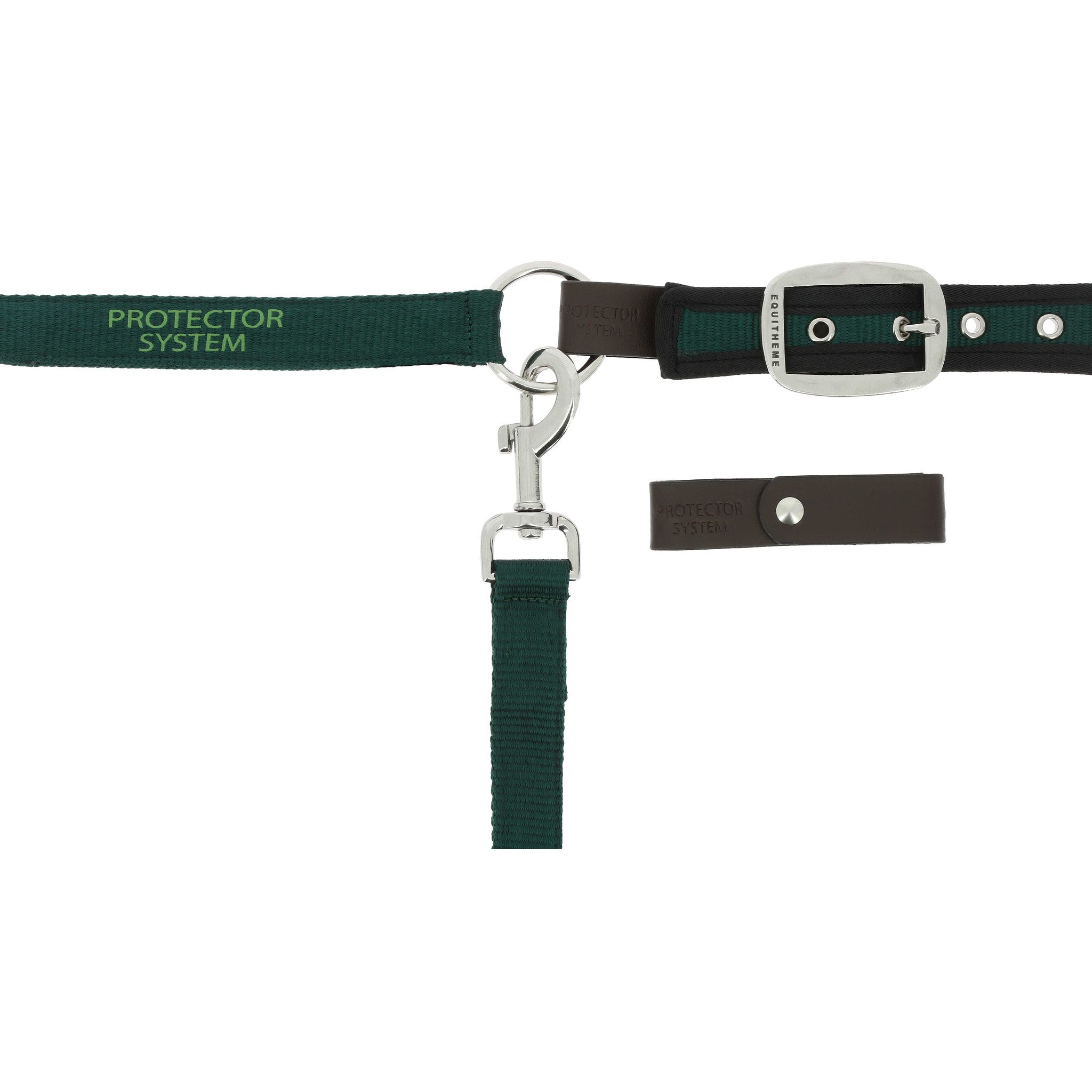 EQUITHÈME Protector Halter Green 510263309