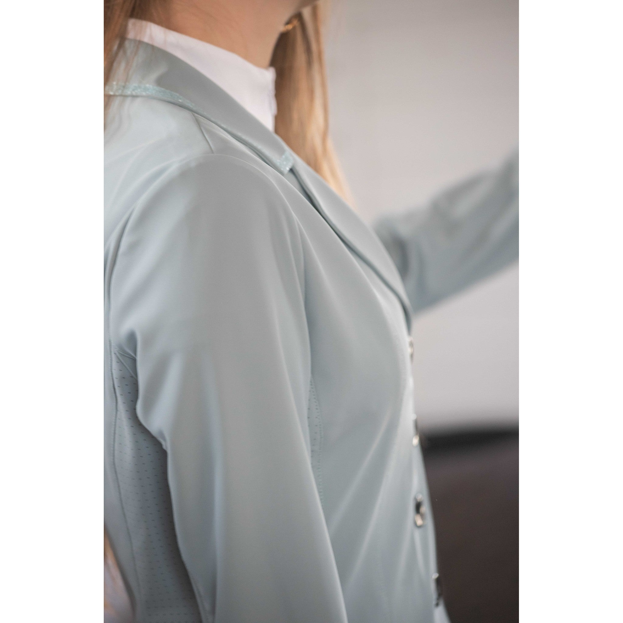 Penelope Calistrass Show Jacket - Ladies Sage Green - 988816834_ambi_9