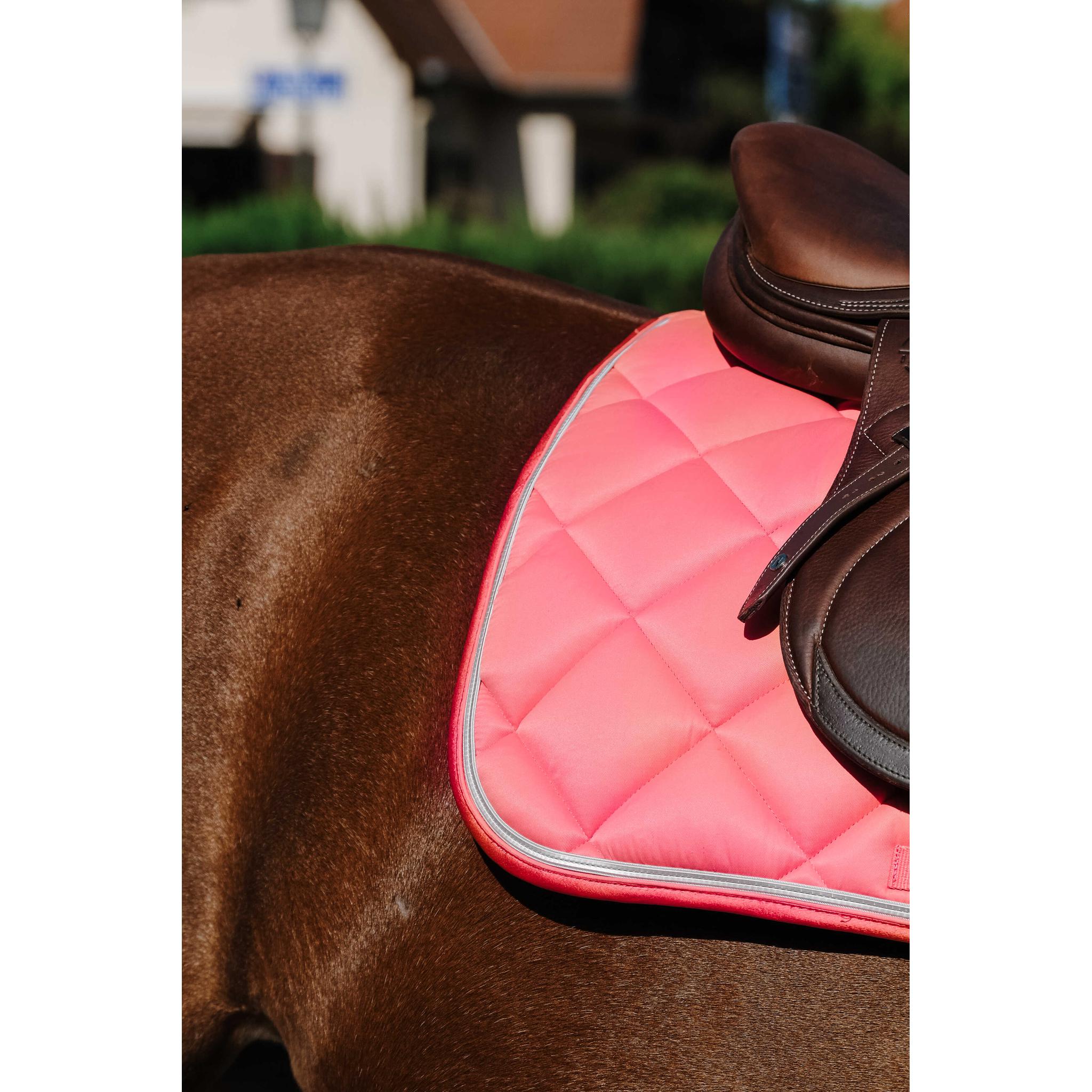 EQUITHÈME Classic All-Purpose Saddle Pad Antique pink - 204773013_ambi_3