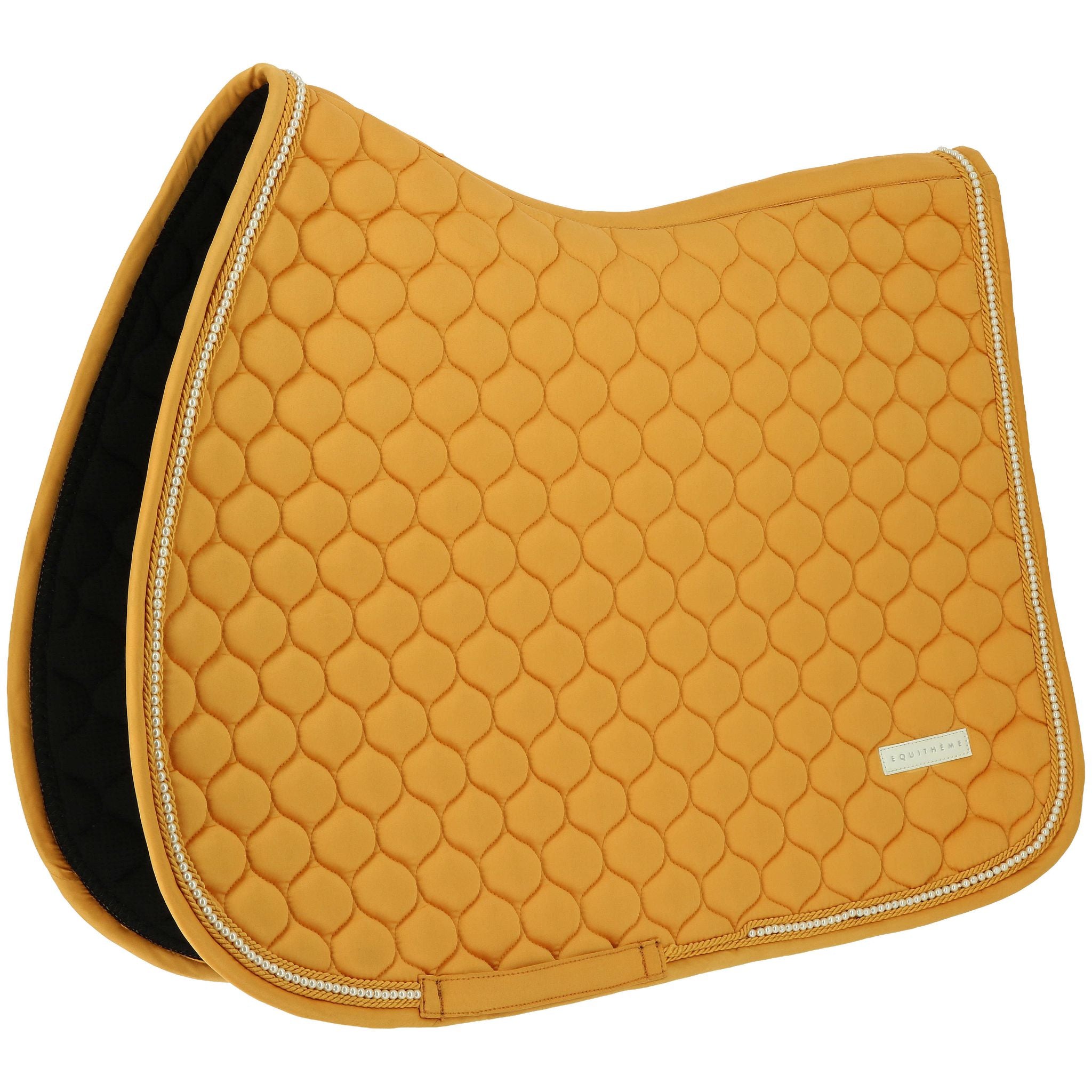 EQUITHEME Opal All-Purpose Saddle Pad Yellow - 204019010_packshot_1