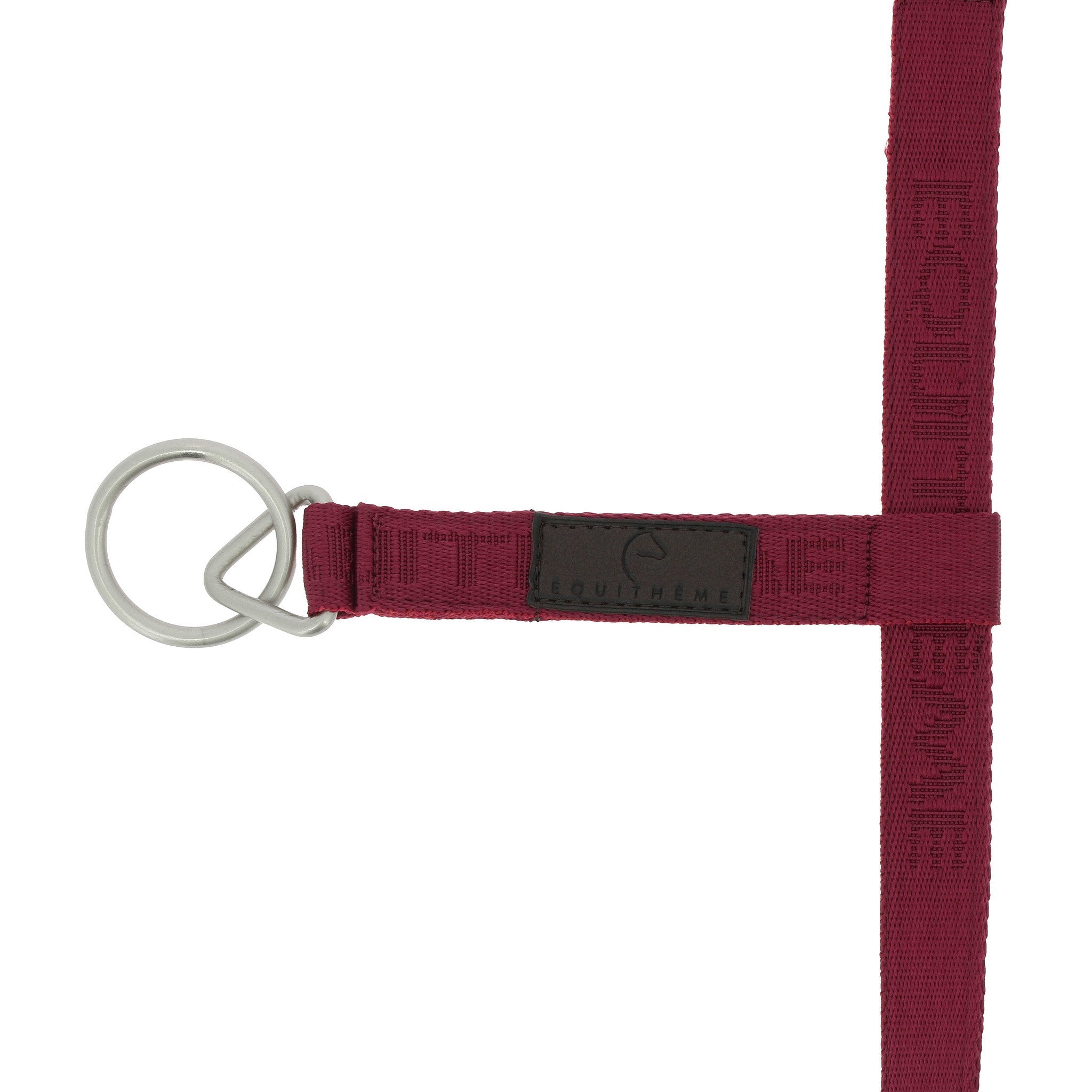 EQUITHÈME Jacquard Halter Burgundy 510259333