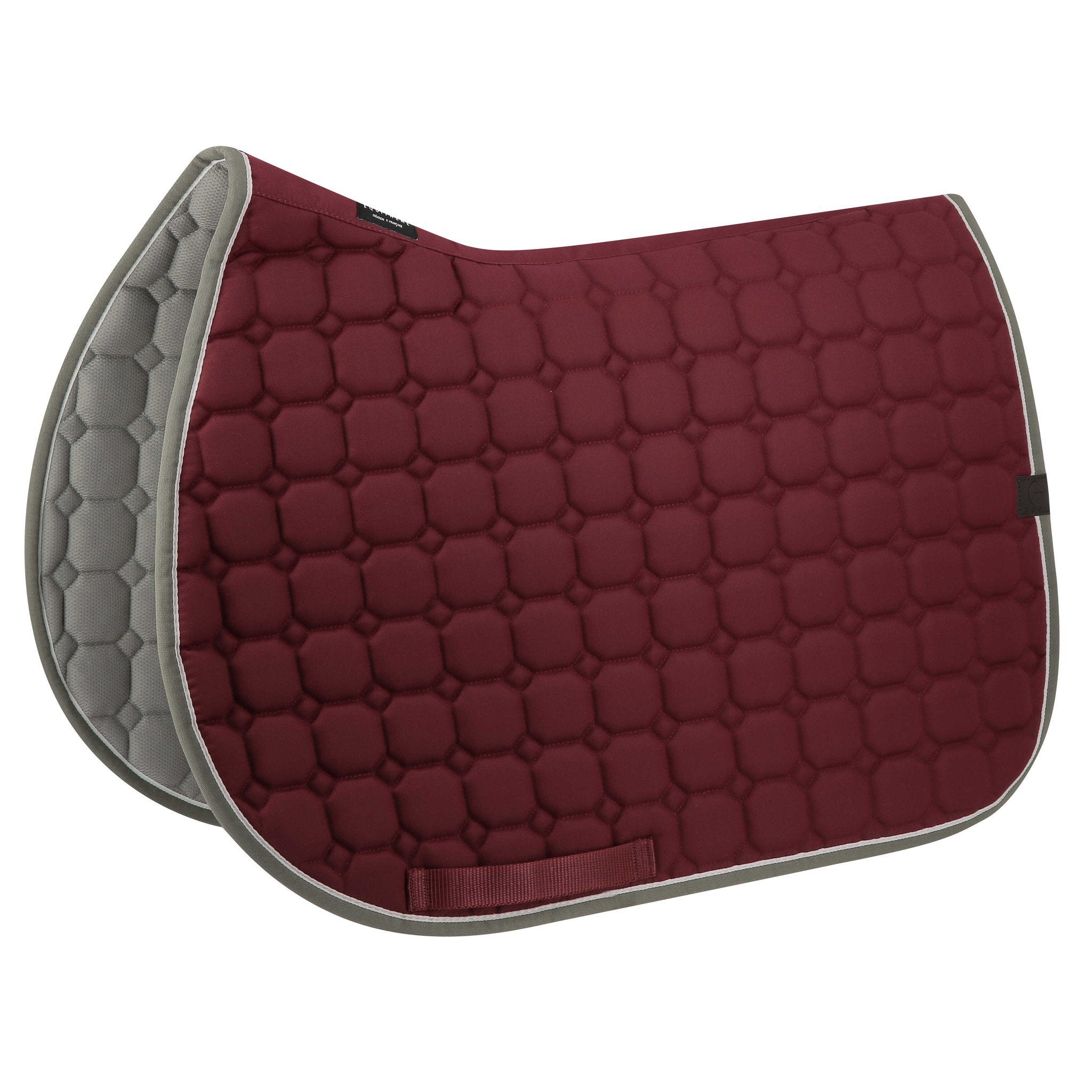 EQUITHÈME Orion saddle pad - All purpose Burgundy 204774033