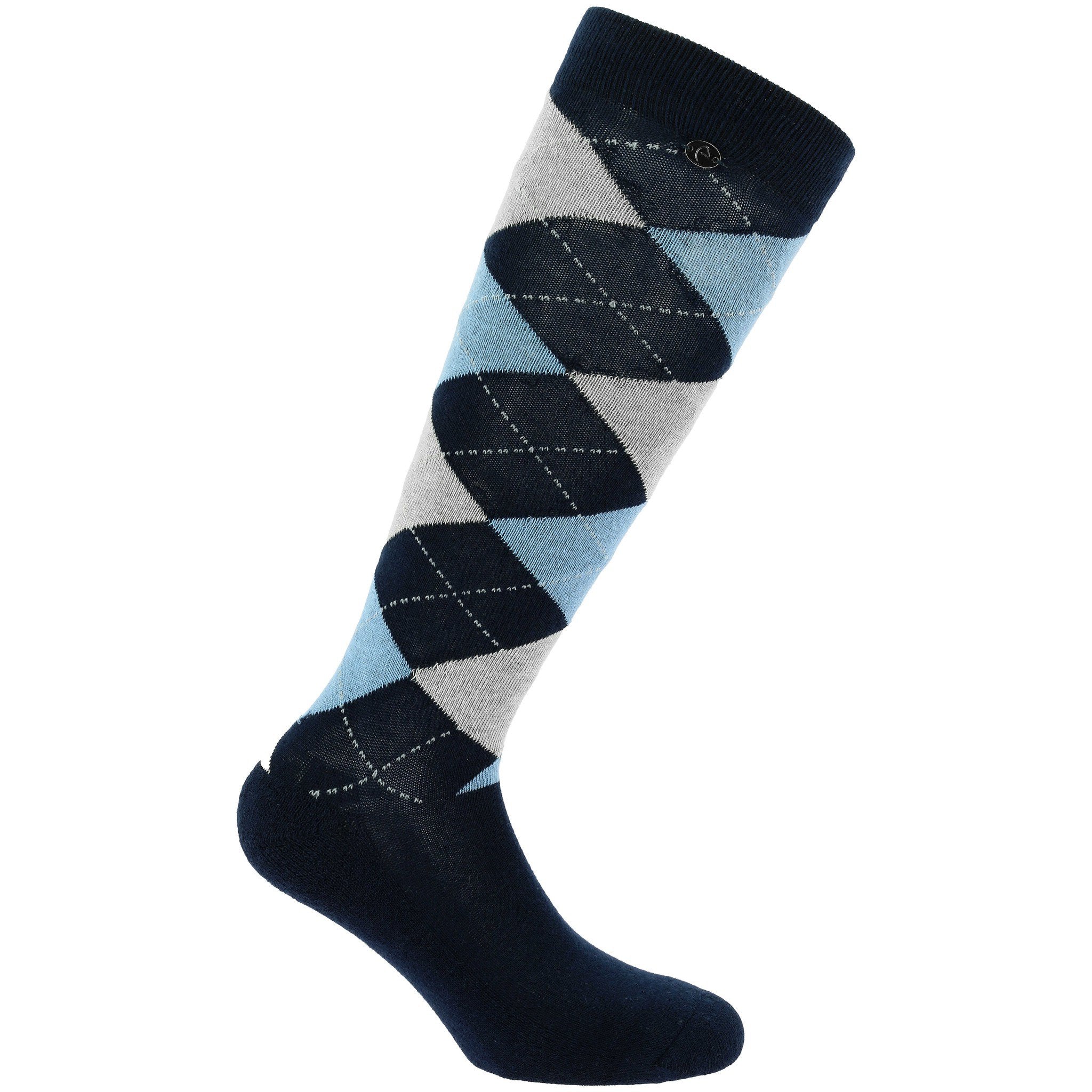 EQUITHÈME Argyle socks - Women Navy/light blue 986391712