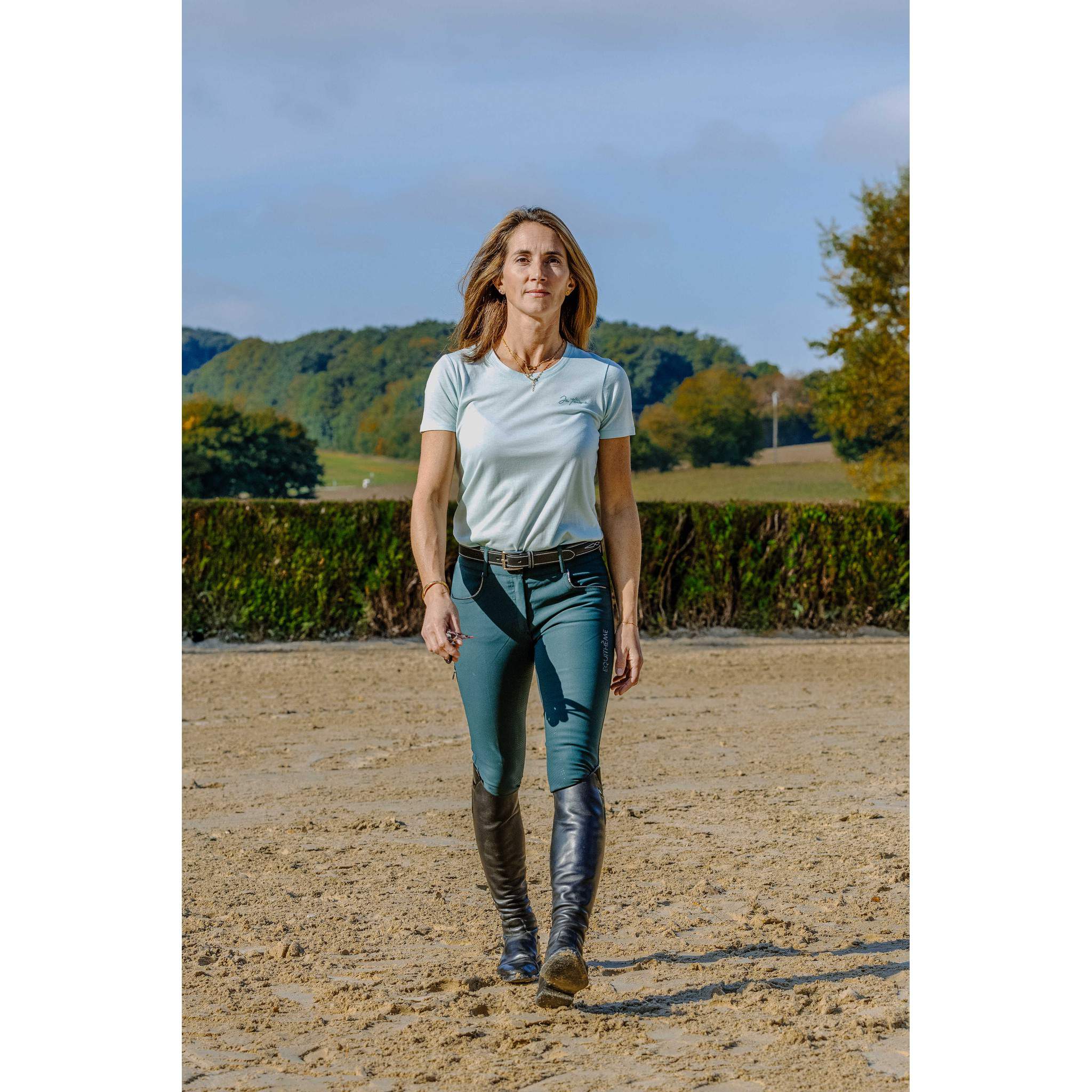 "Je t’aime" EQUITHÈME T-Shirt – Bonnie Mint/green 963098182