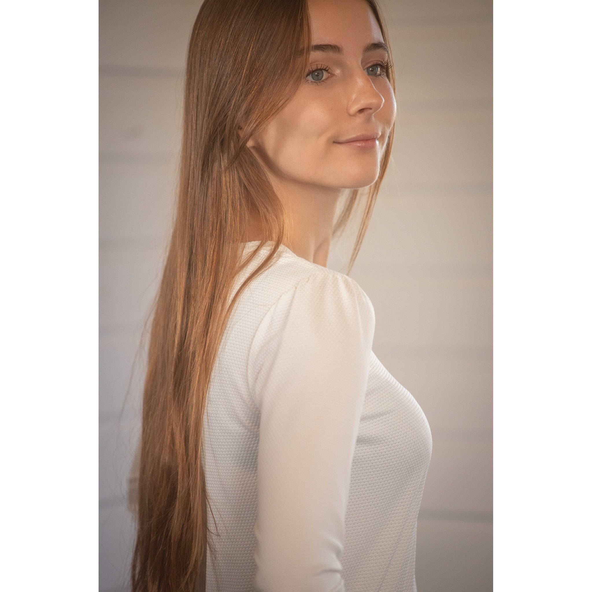 Penelope Tech Honey T-Shirt - Women's Ecru - 963429051_ambi_3