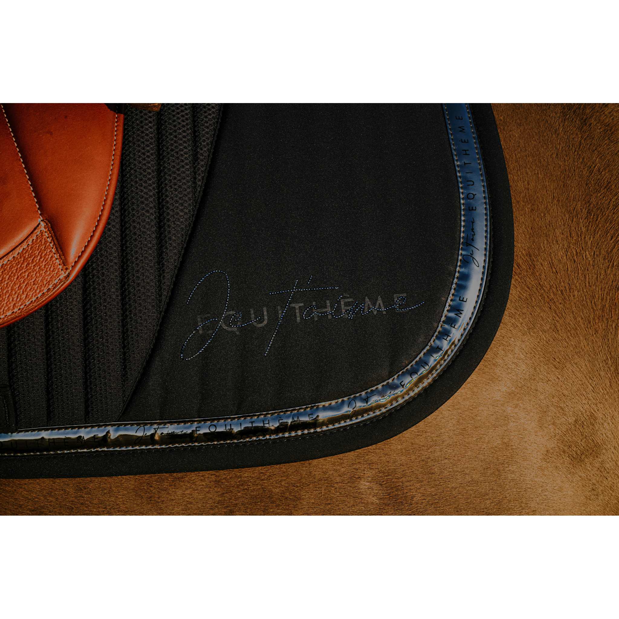 EQUITHÈME Talent All-Purpose Saddle Pad Navy blue - 204511007_ambi_2