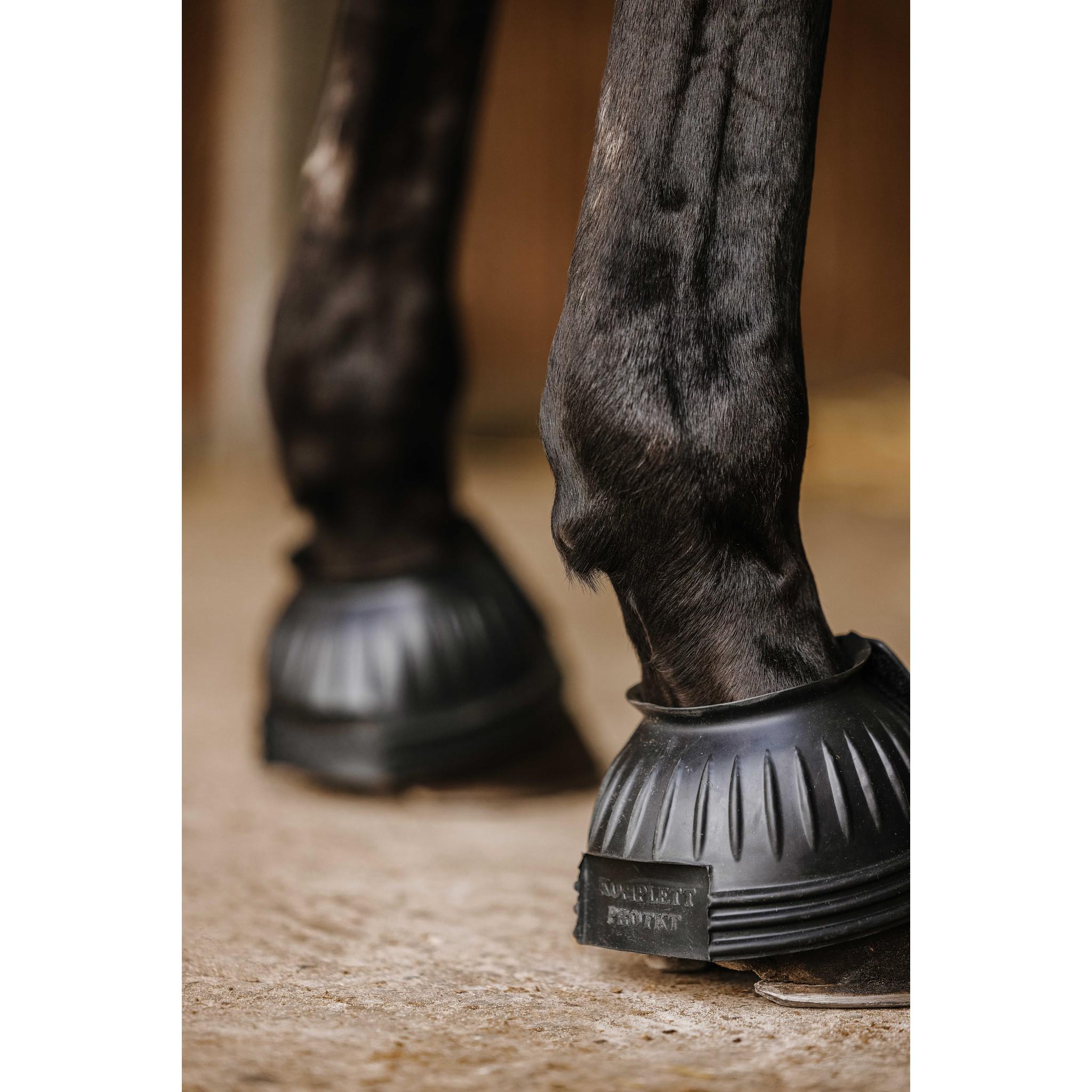Norton NoTurn 6mm rubber overreach boots Black 545202002