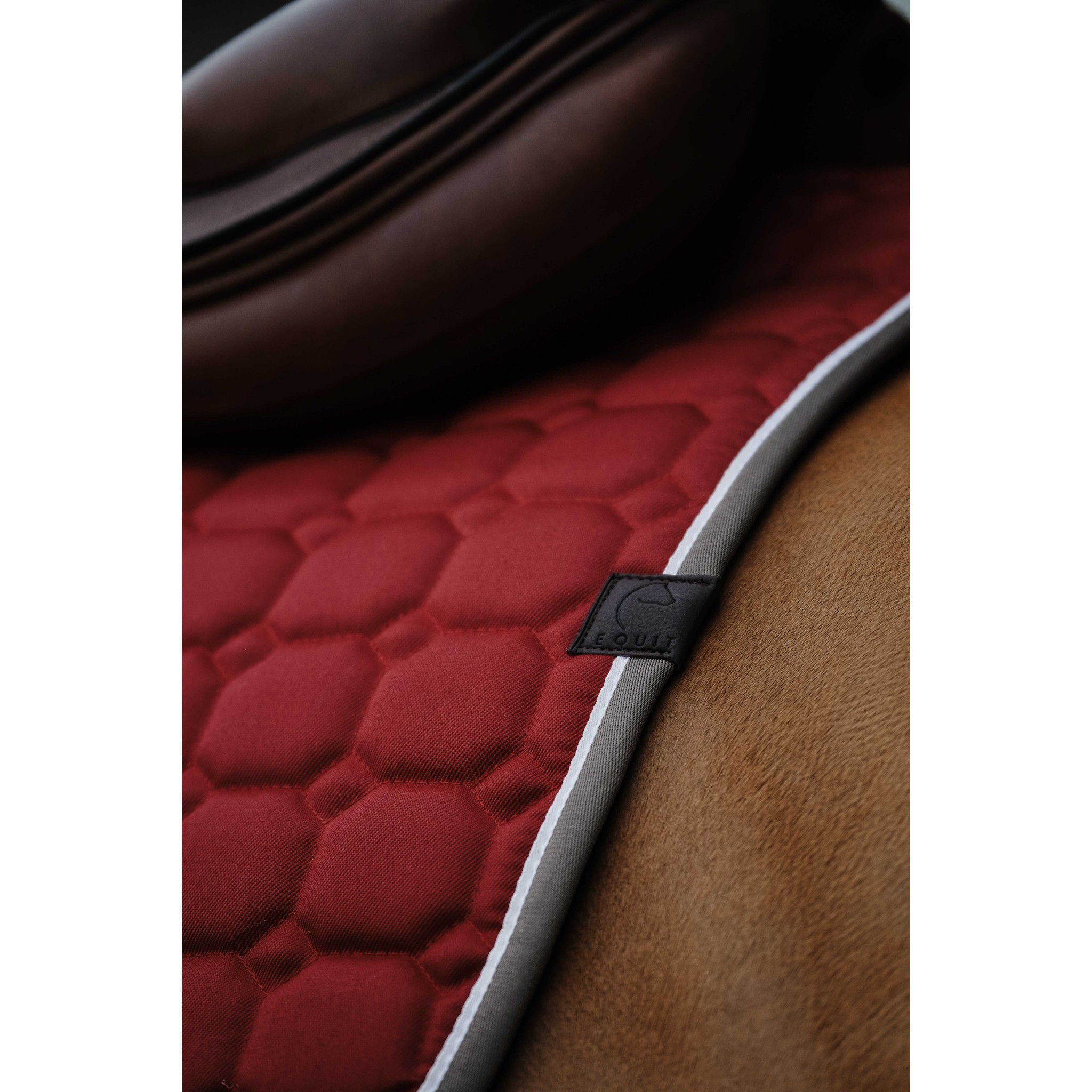 EQUITHÈME Orion saddle pad - All purpose Cherry 204774003