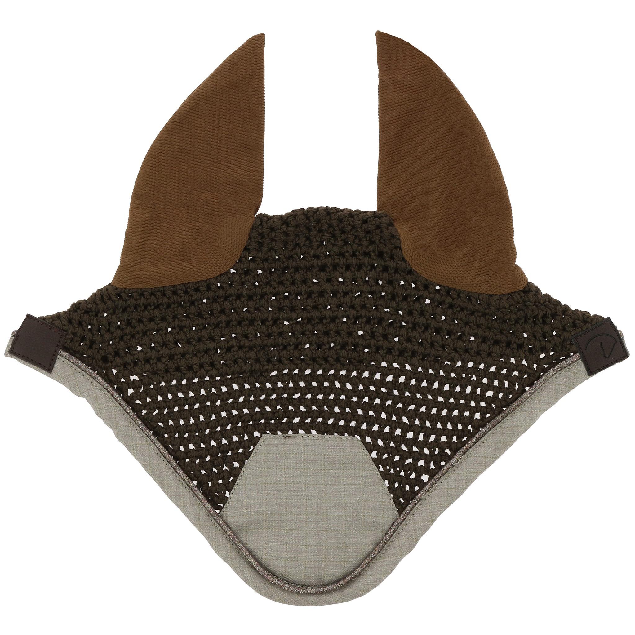 EQUITHÈME Chic fly veil chestnut brown 306880004