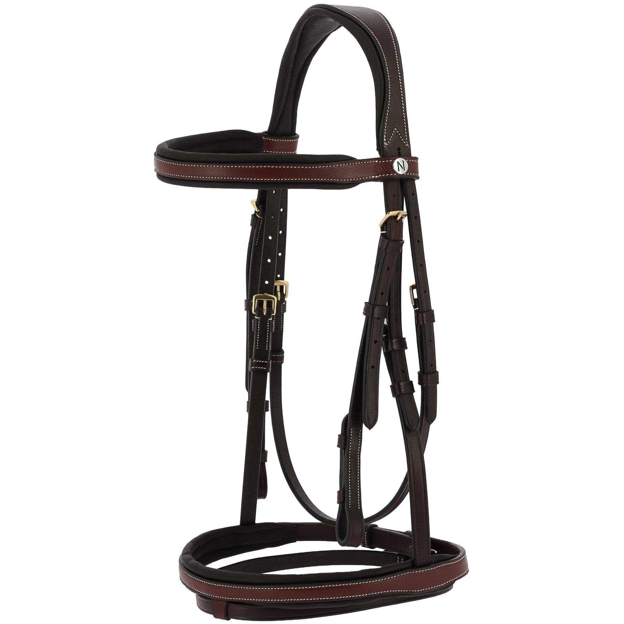 NORTON PRO Oiled Leather Bridle - London Havana 301848318