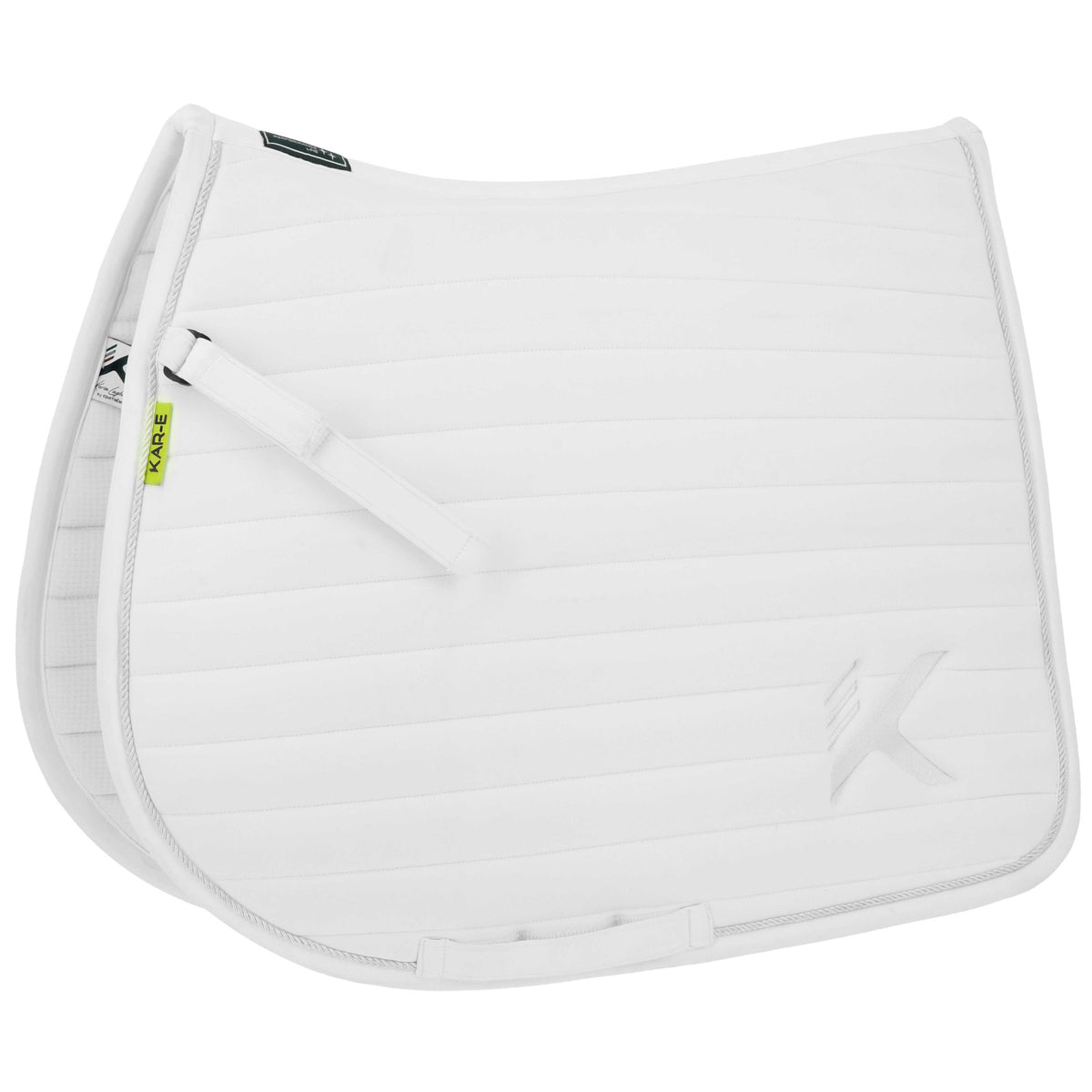 K by EQUITHÈME K-Triton Dressage Saddle Pad - White - 204048301_packshot_1