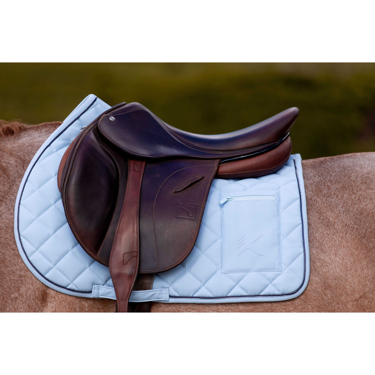 K by EQUITHÈME K-Cesar Saddle Pad - Light blue - 204050312_ambi_1