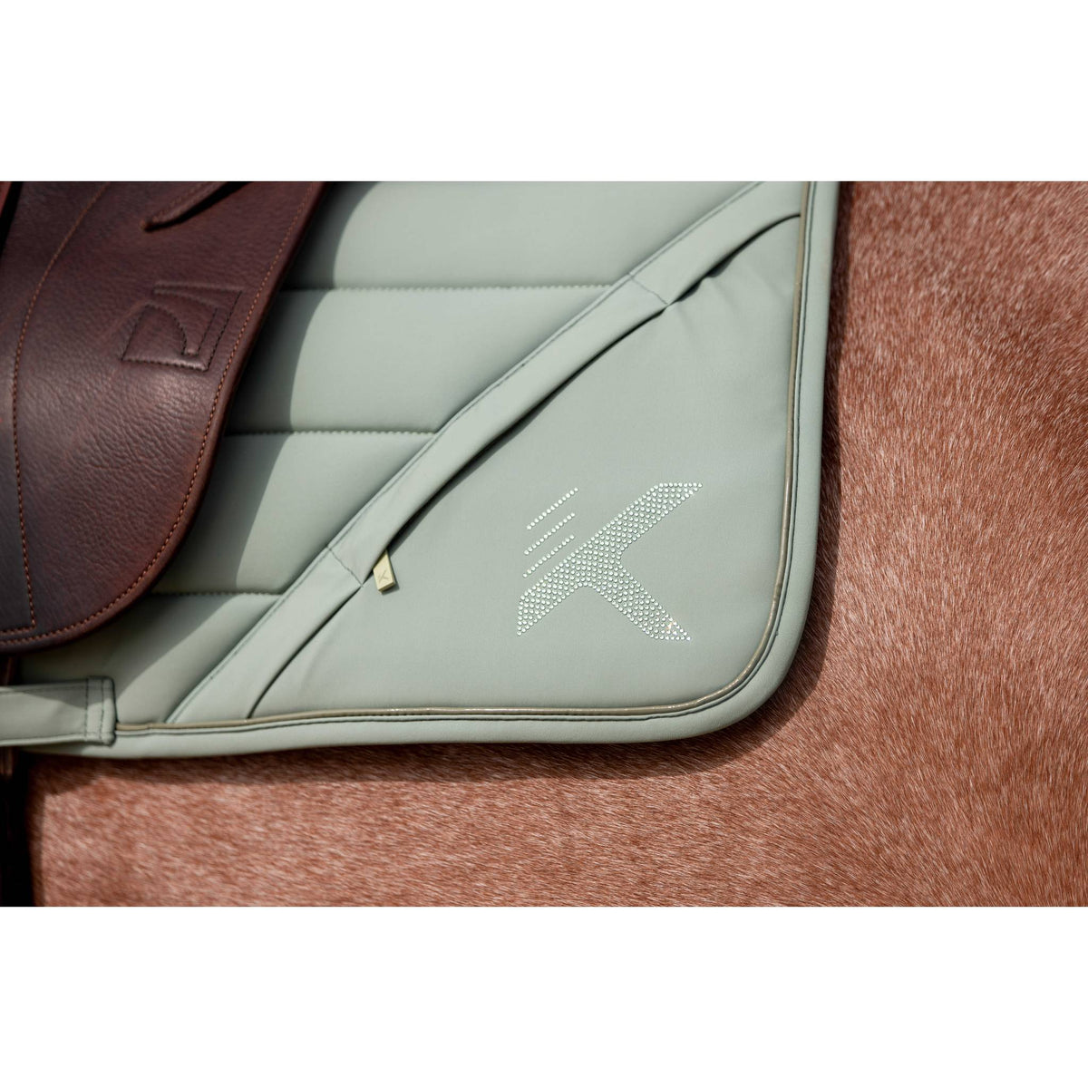 K By EQUITHÈME K-Vega Saddle Pad - Dark green - 204051309_ambi_3