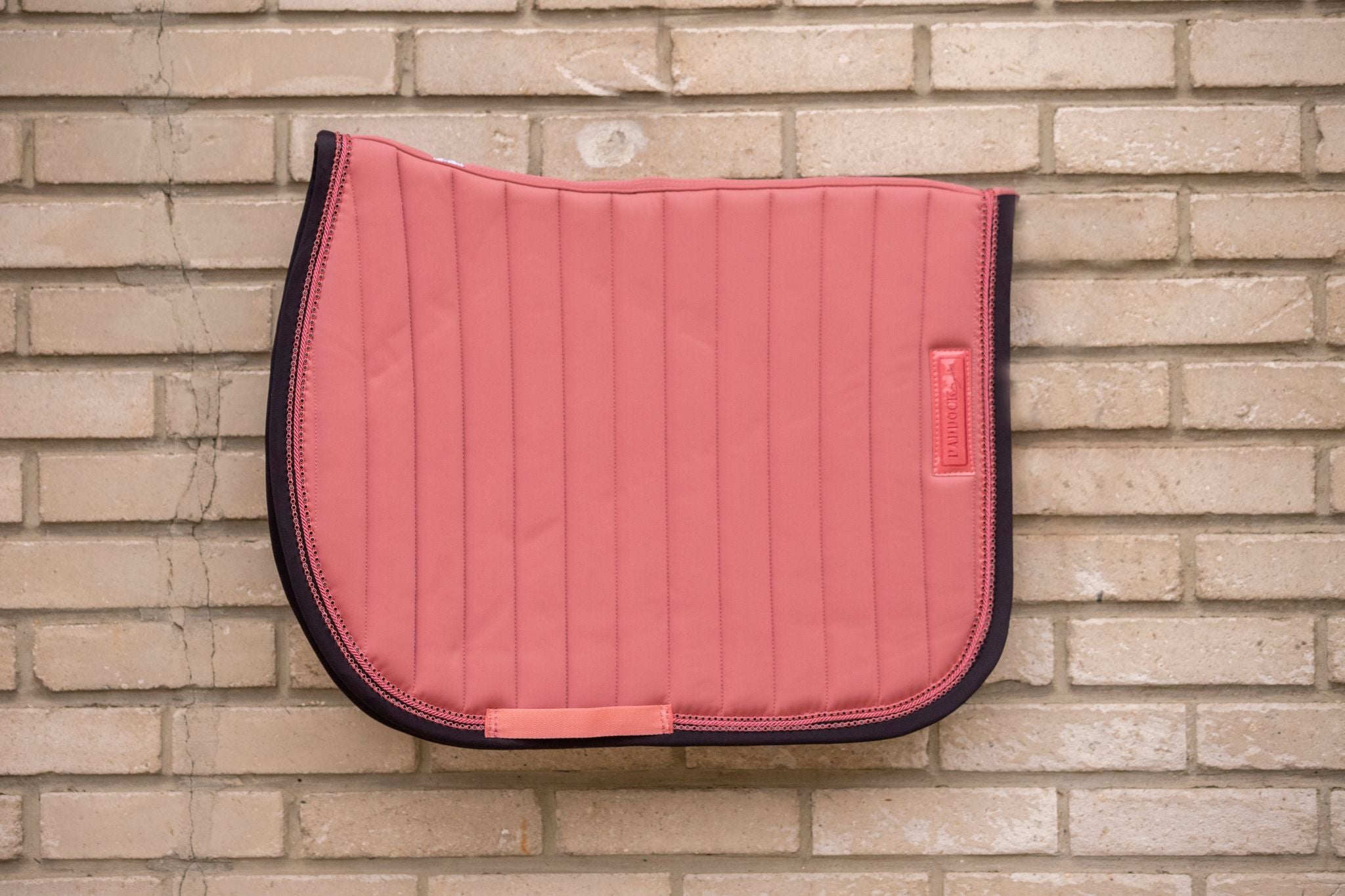Paddock Sports Verticali Saddle pad - All purpose Peach/black