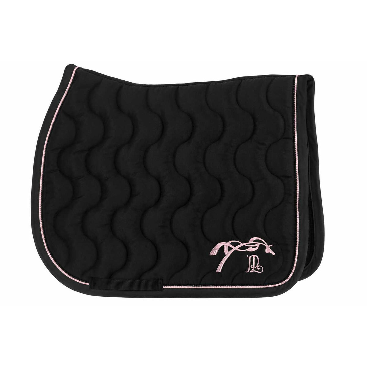 Pénélope Diamant Saddle Pad - All purpose - Black/pink - 204846322_packshot_1