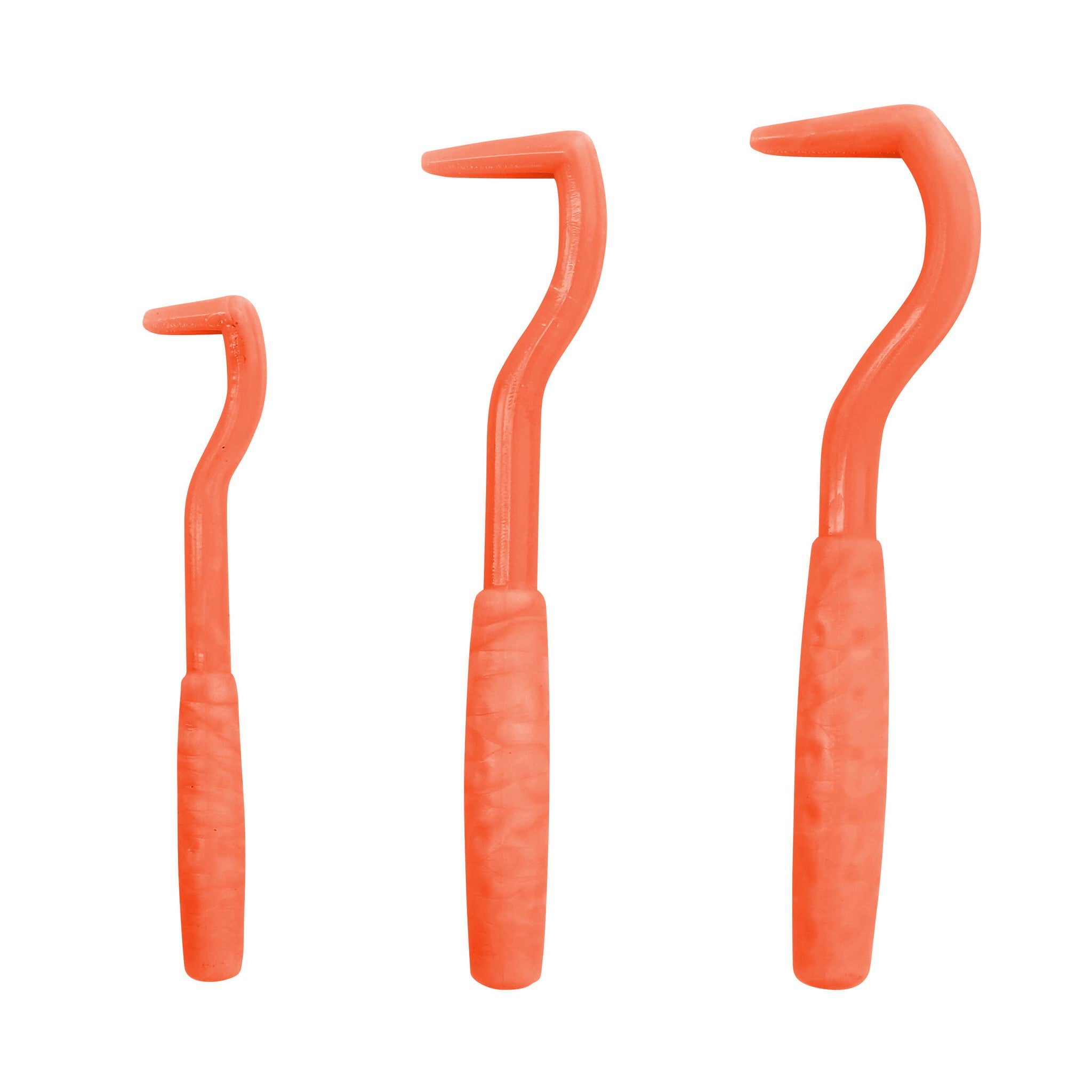 Hippo-Tonic Tick Removal Tweezers - Set of 3 Orange 700165100